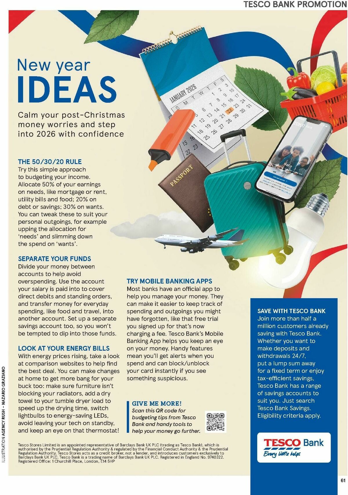 TESCO Magazine January Offers from 5 January