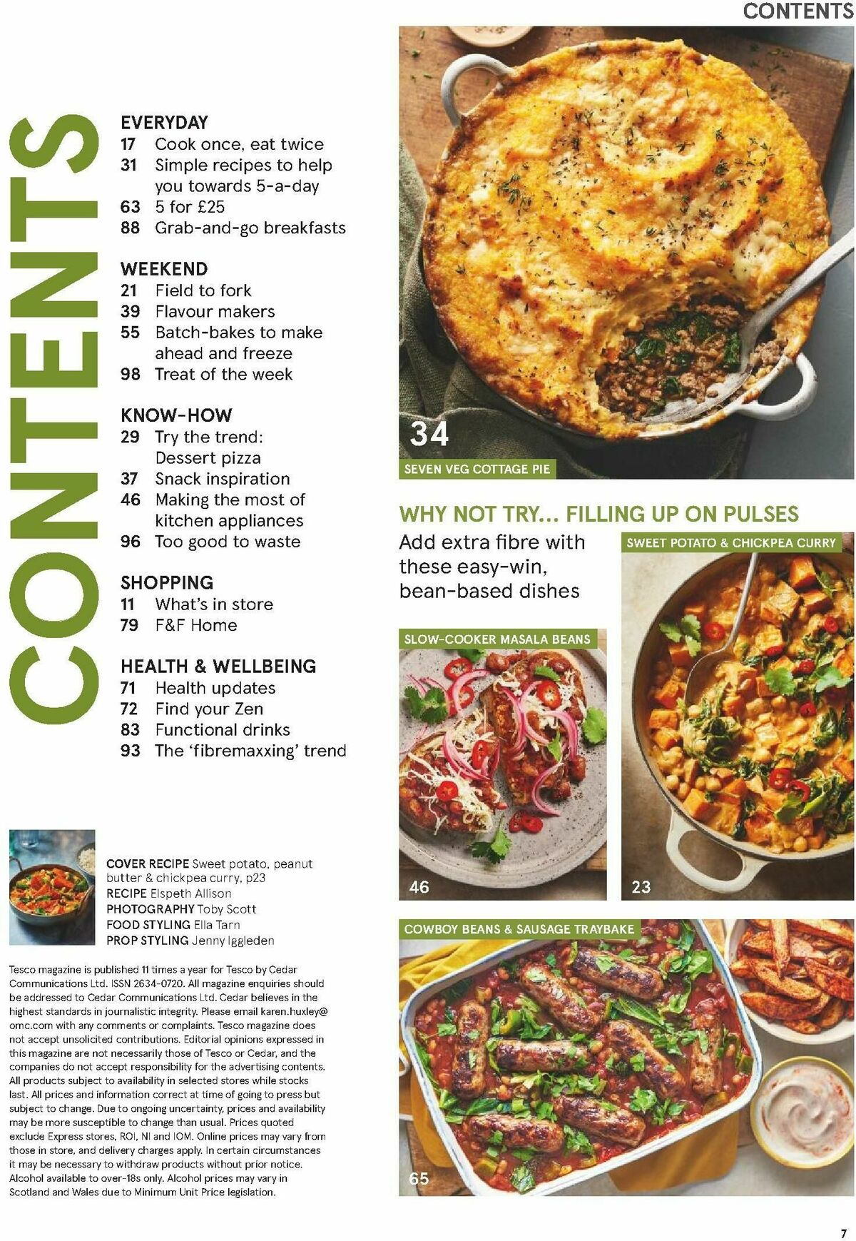 TESCO Magazine January Offers from 5 January