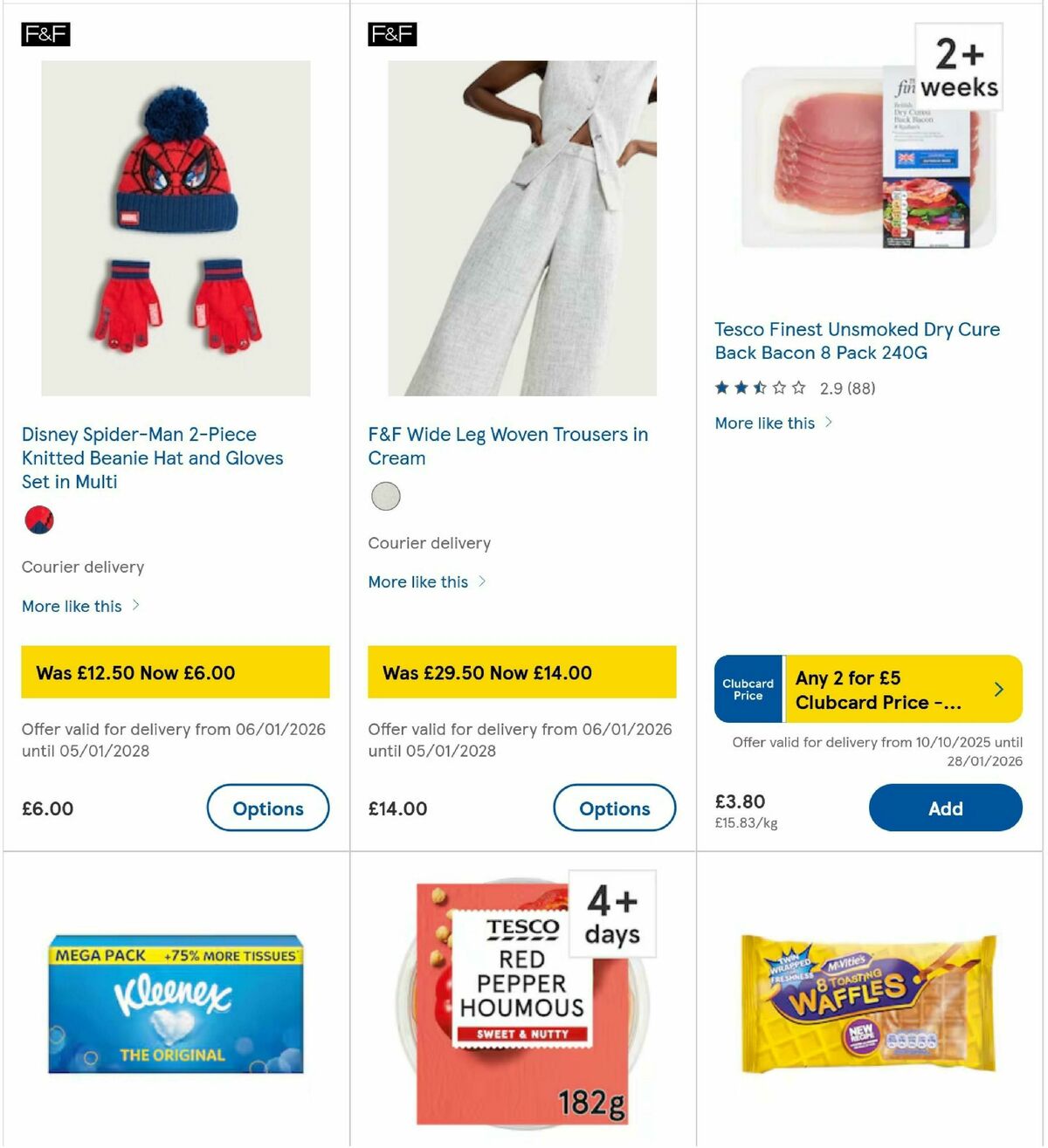 TESCO Offers from 15 January