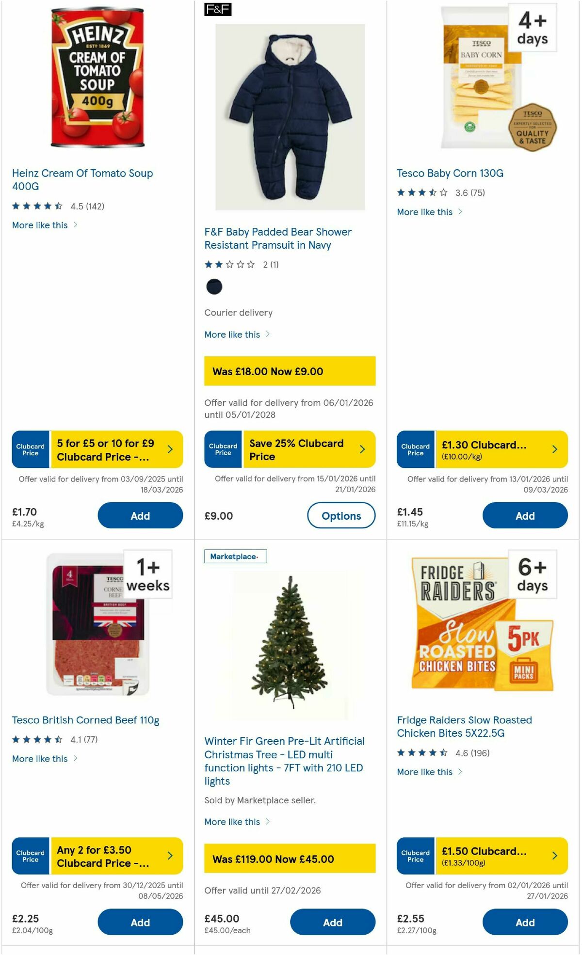 TESCO Offers from 15 January