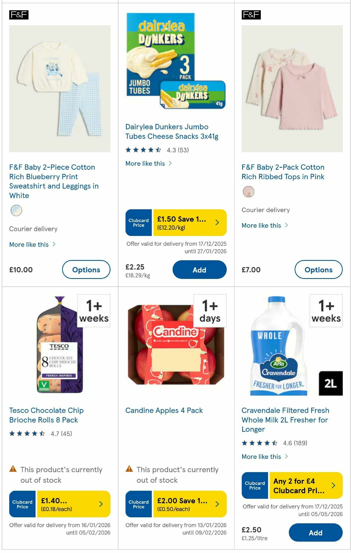 TESCO Offers from 22 January
