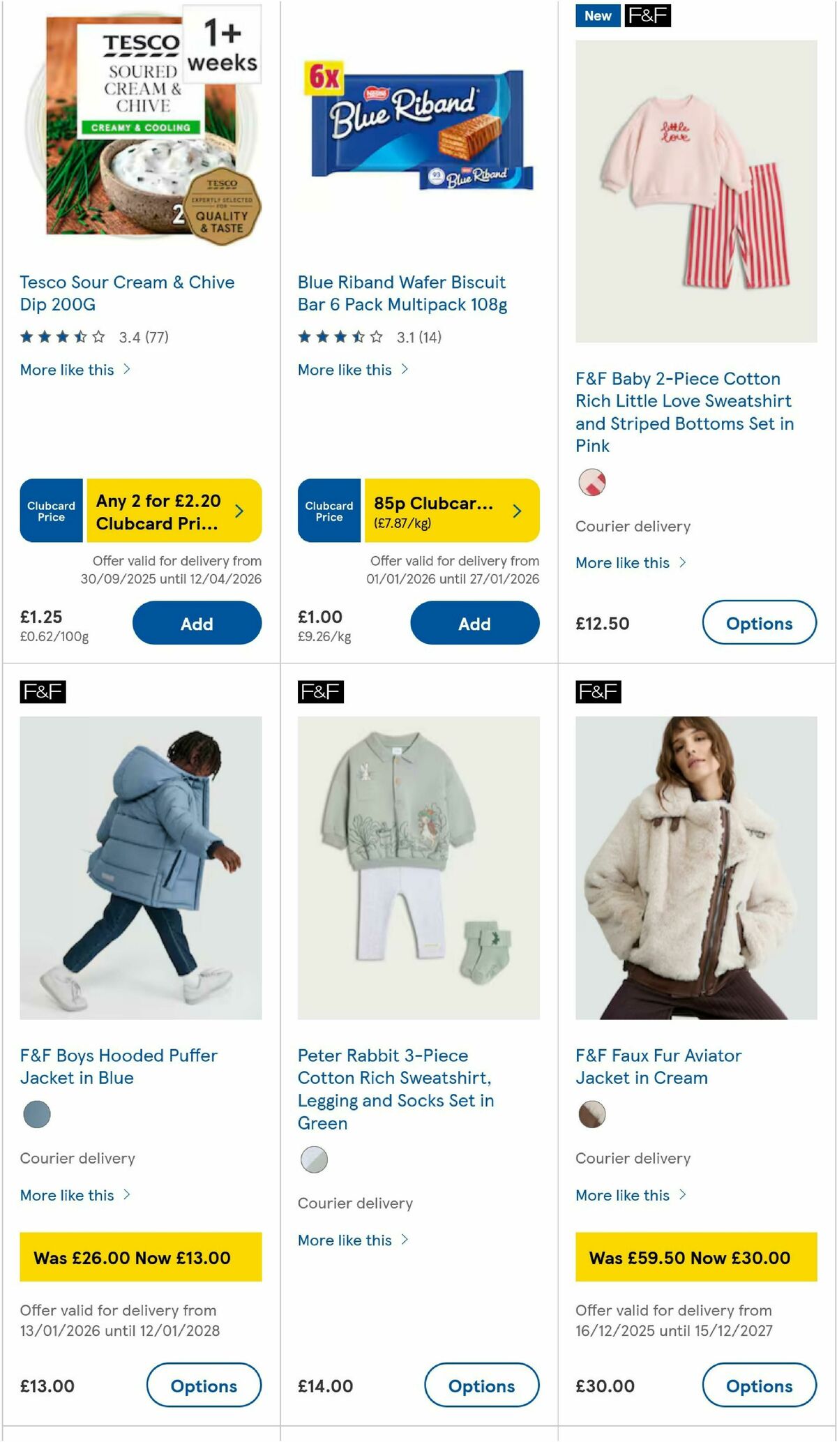 TESCO Offers from 22 January