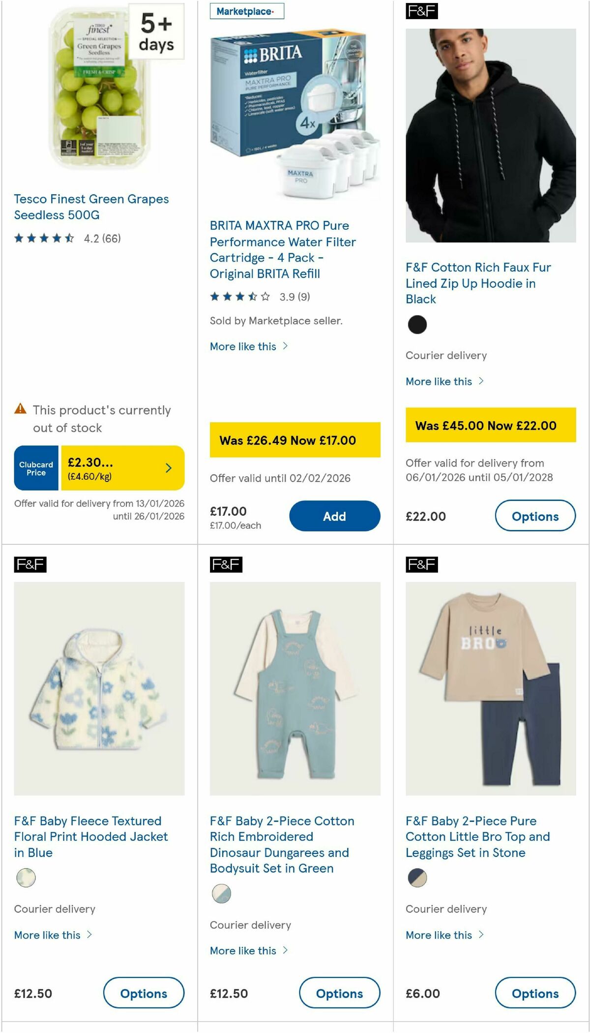 TESCO Offers from 22 January