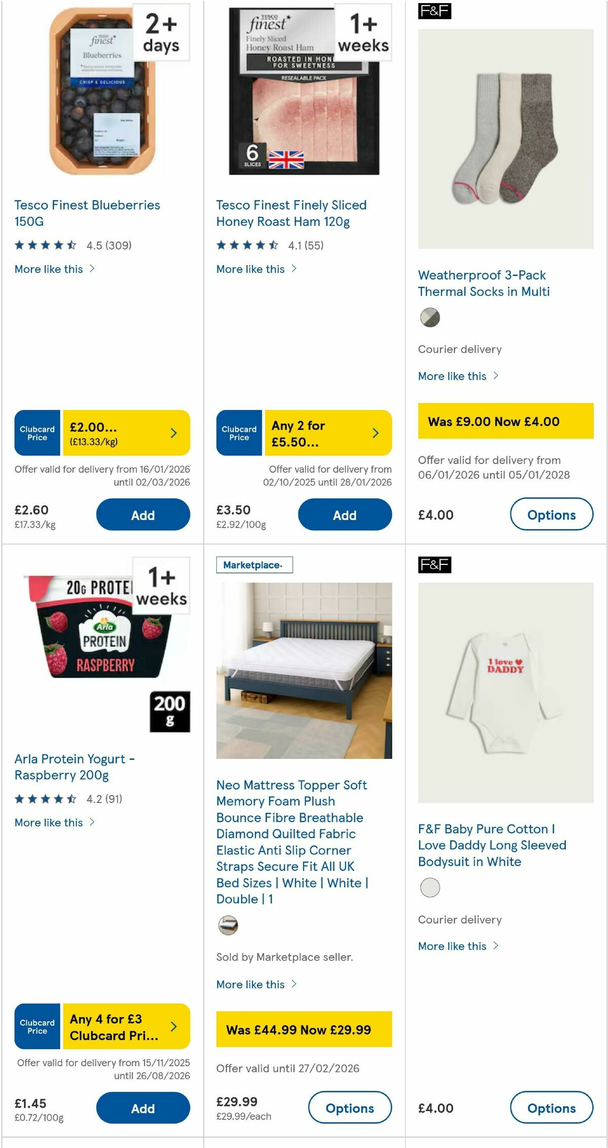 TESCO Offers from 22 January