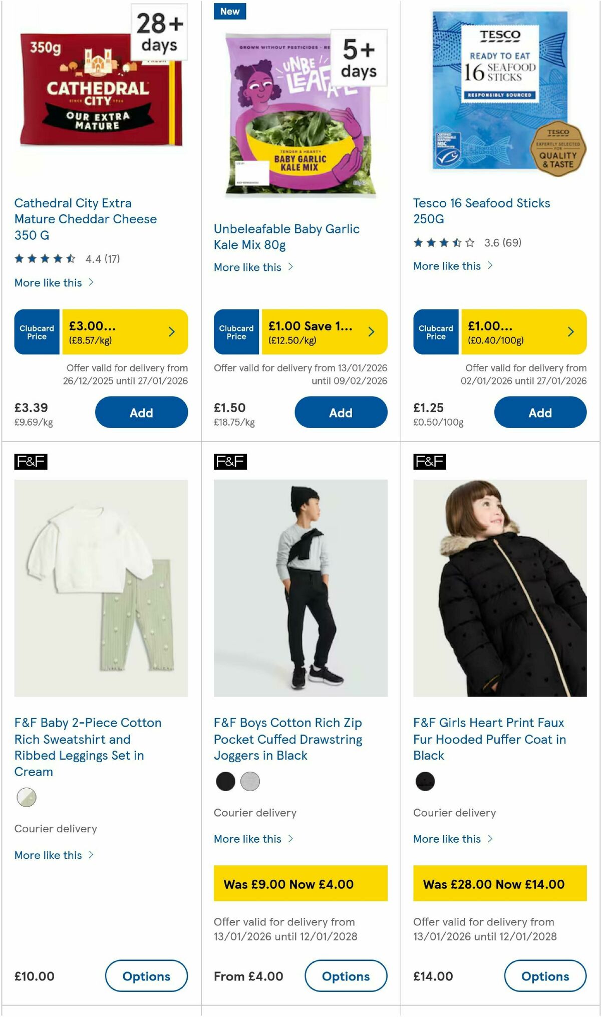 TESCO Offers from 22 January