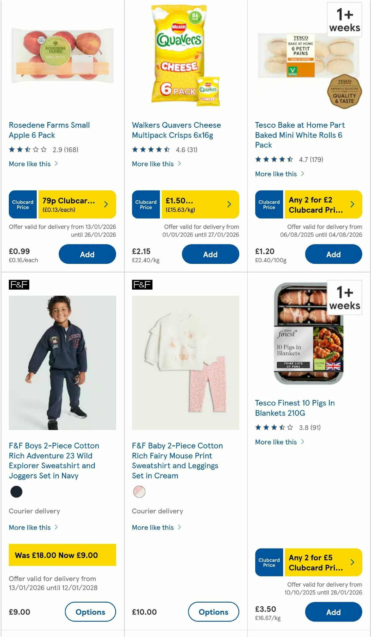 TESCO Offers from 22 January