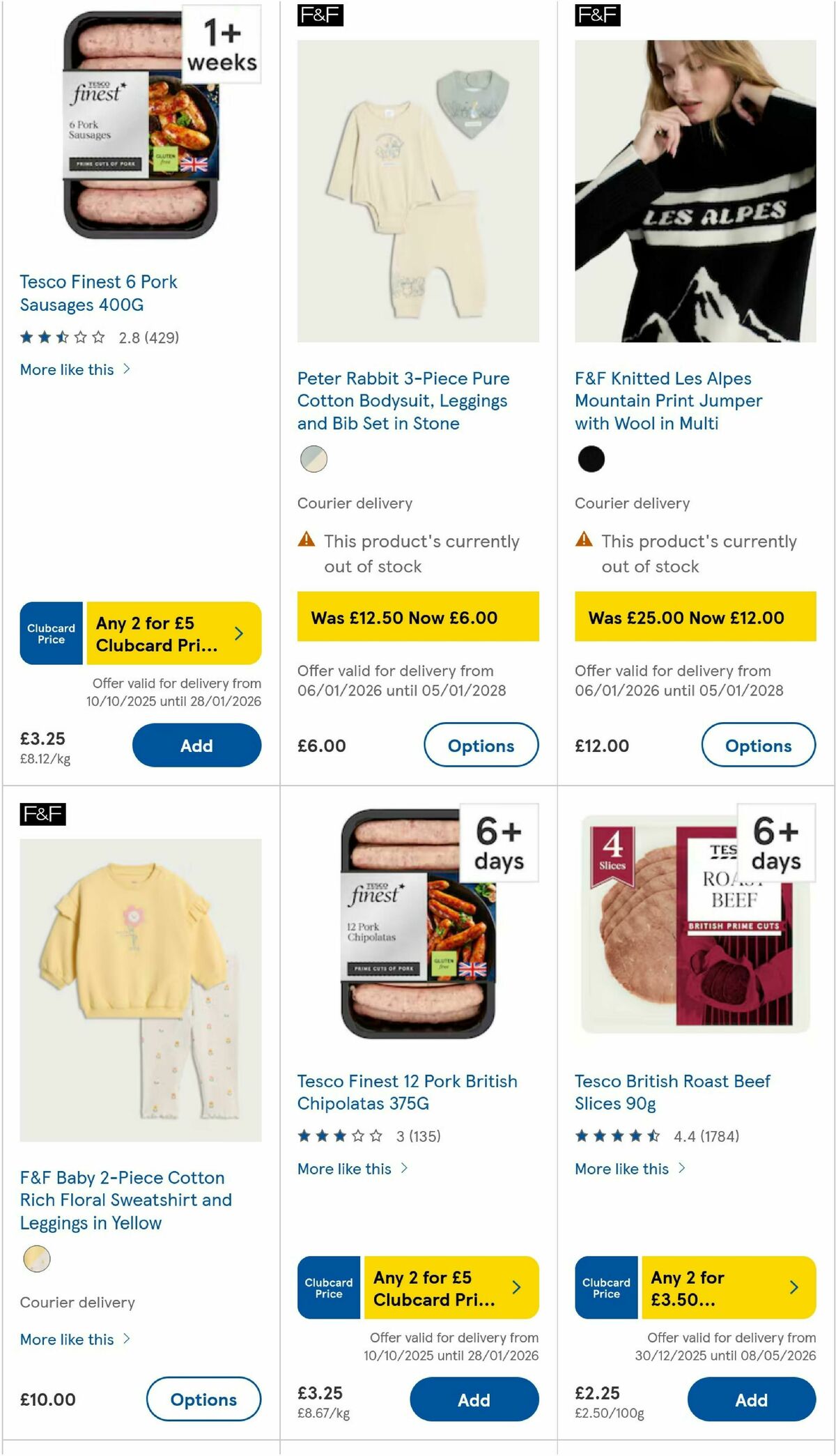 TESCO Offers from 22 January