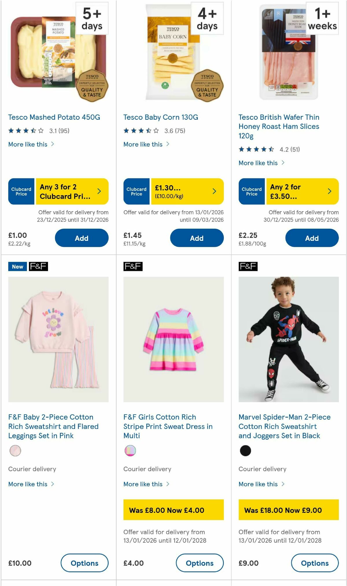 TESCO Offers from 22 January