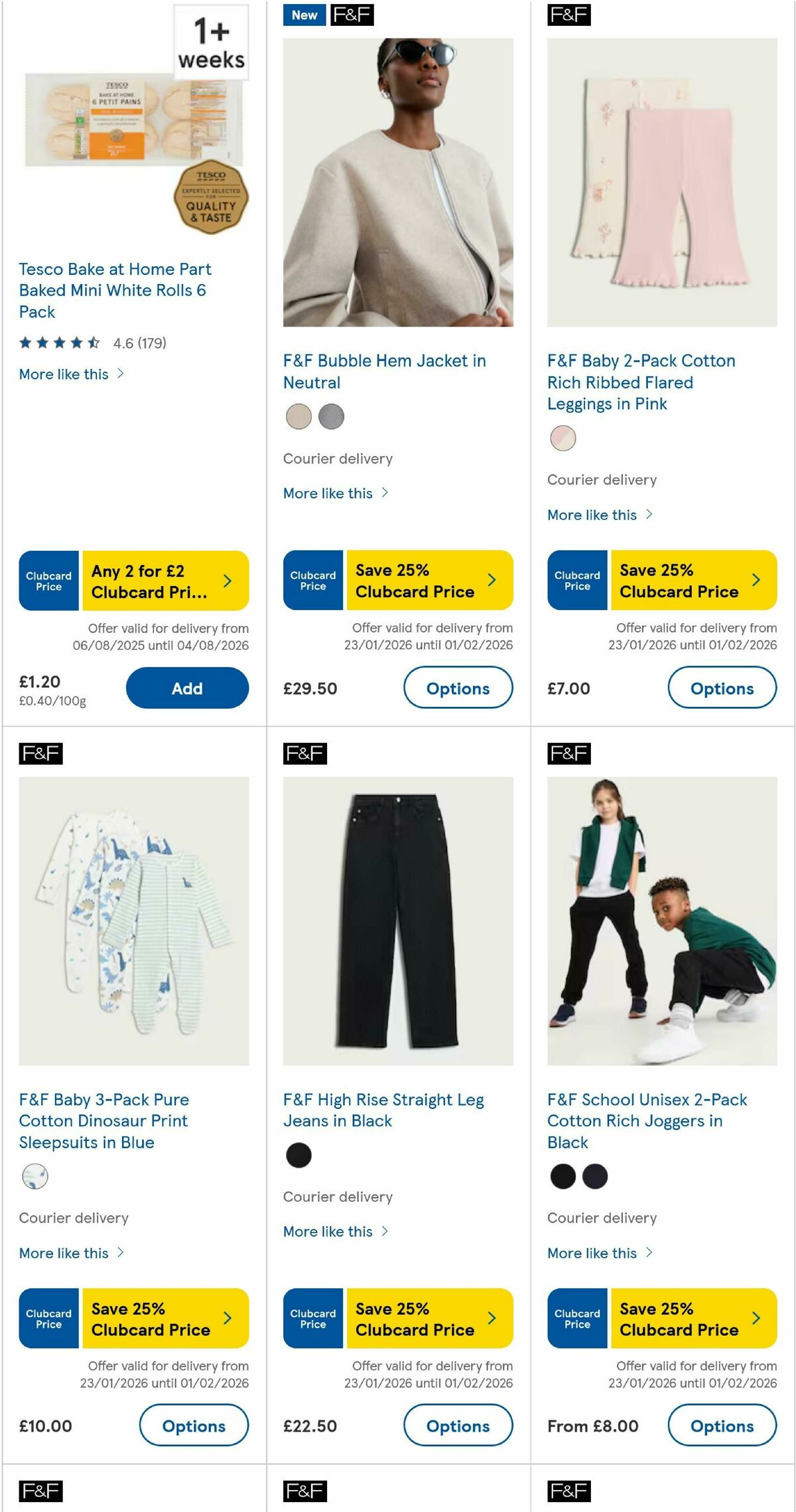 TESCO Offers from 29 January