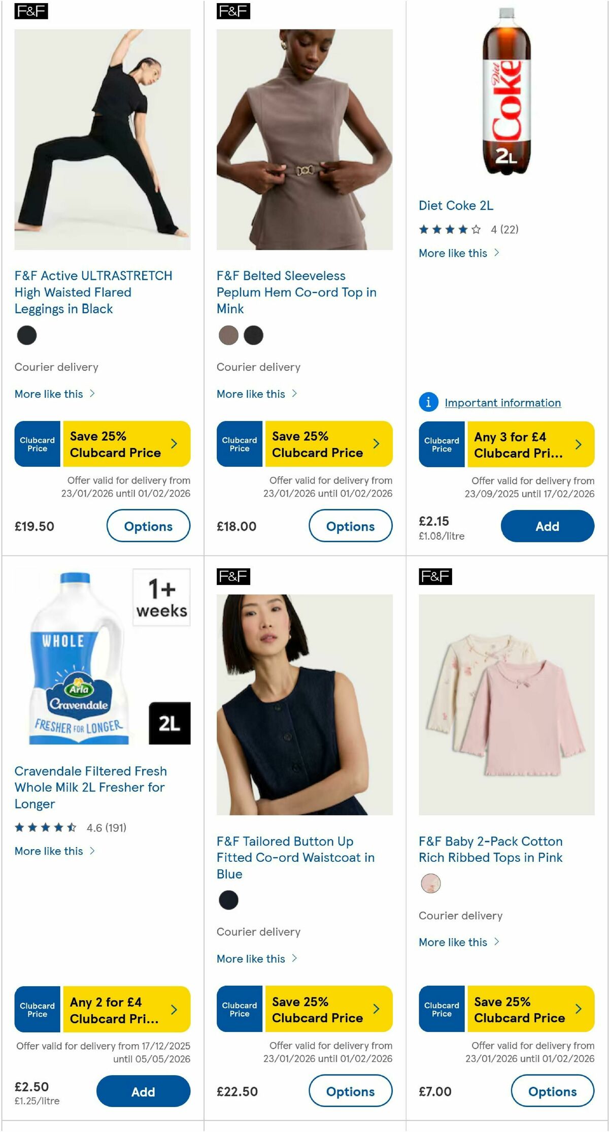 TESCO Offers from 29 January