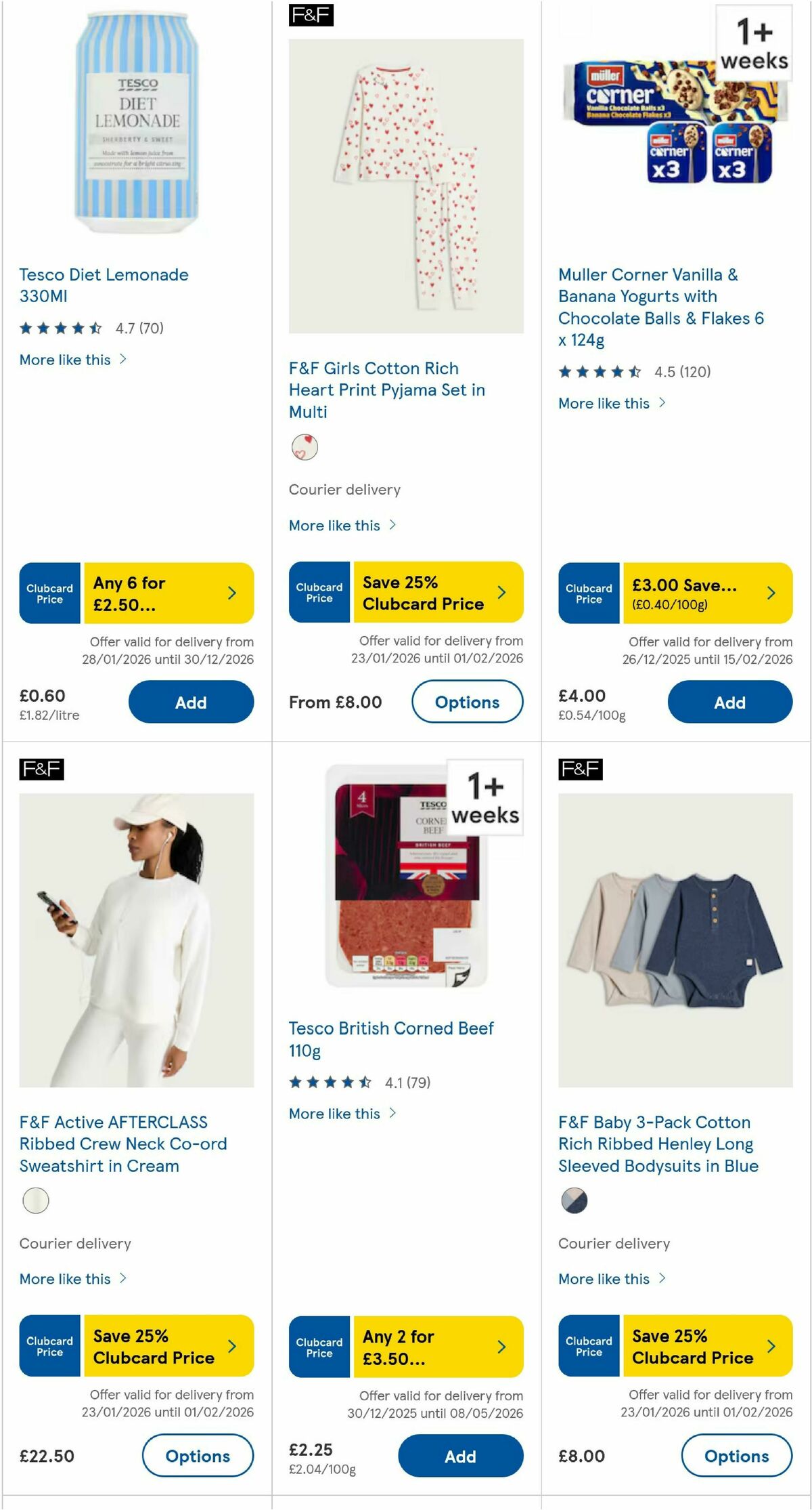 TESCO Offers from 29 January