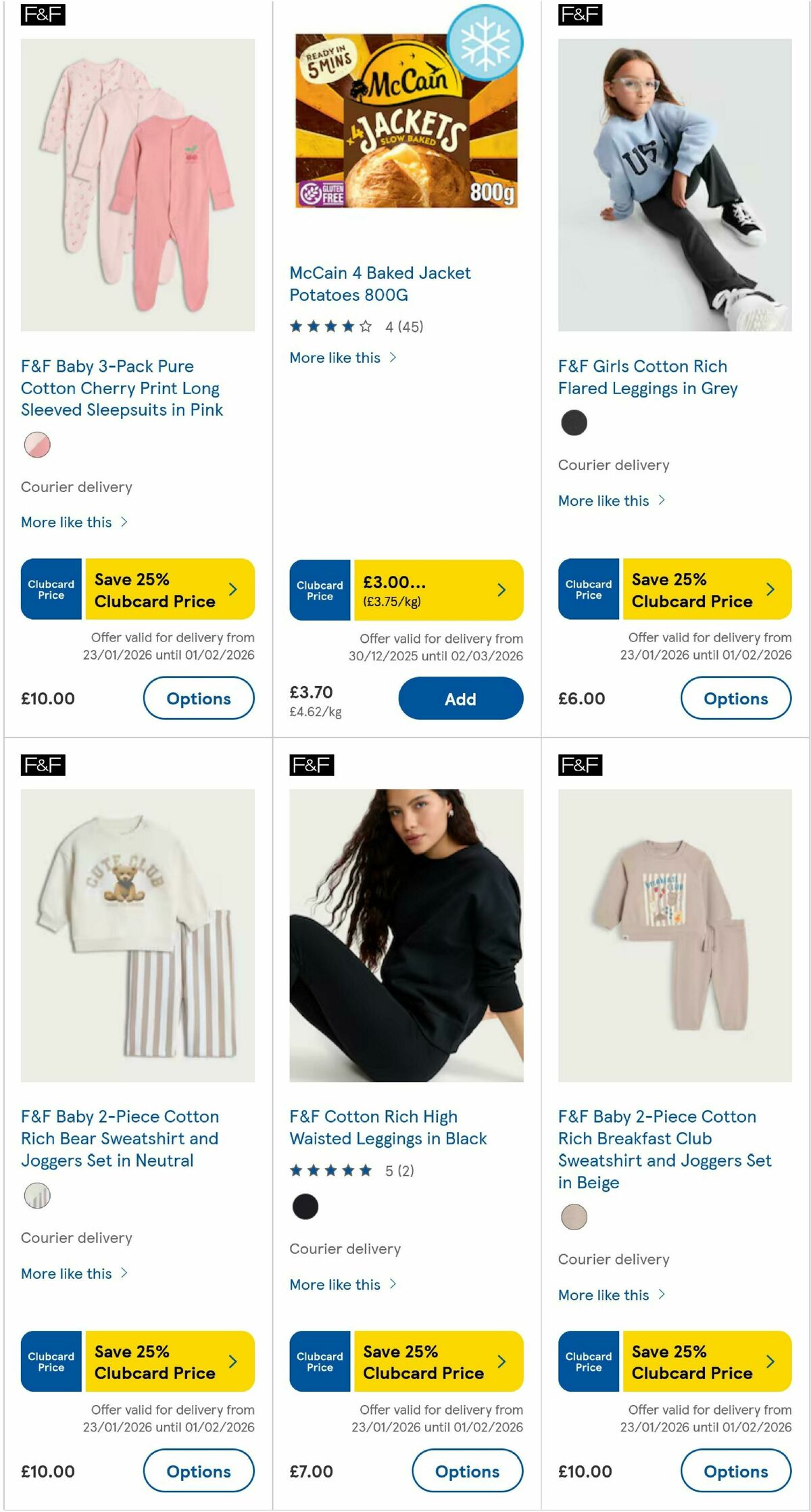 TESCO Offers from 29 January