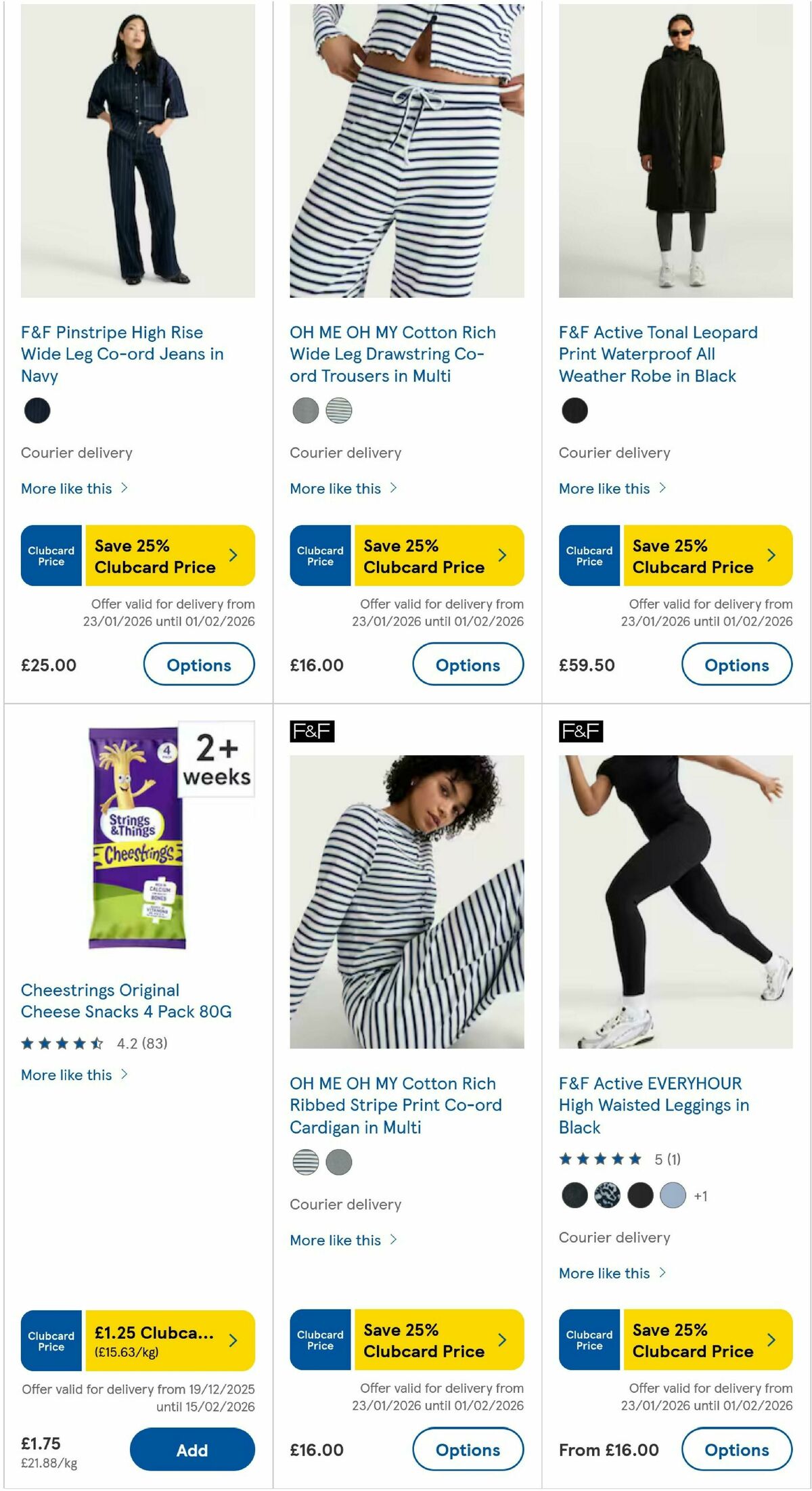 TESCO Offers from 29 January