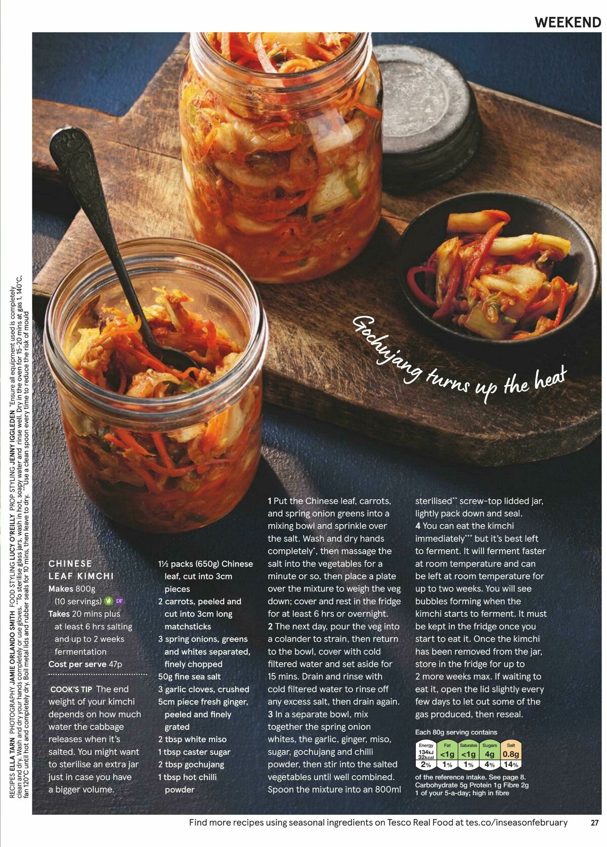 TESCO Magazine February Offers from 1 February