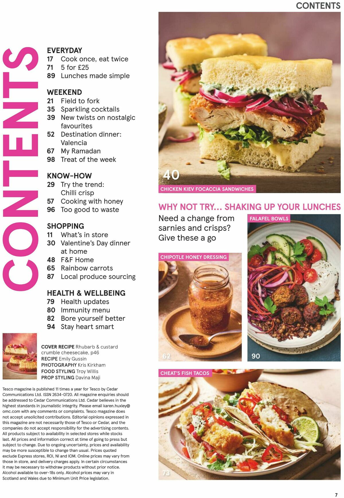 TESCO Magazine February Offers from 1 February