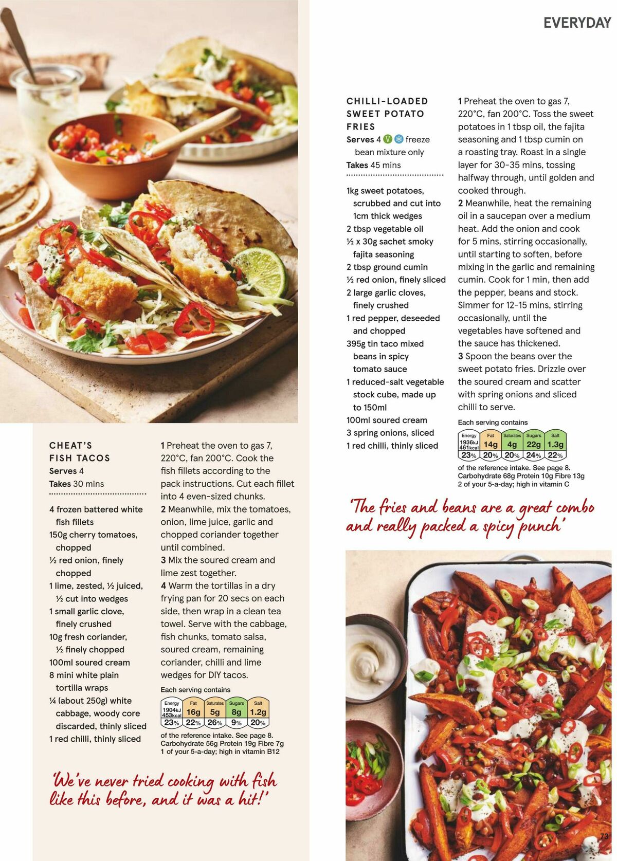 TESCO Magazine February Offers from 1 February