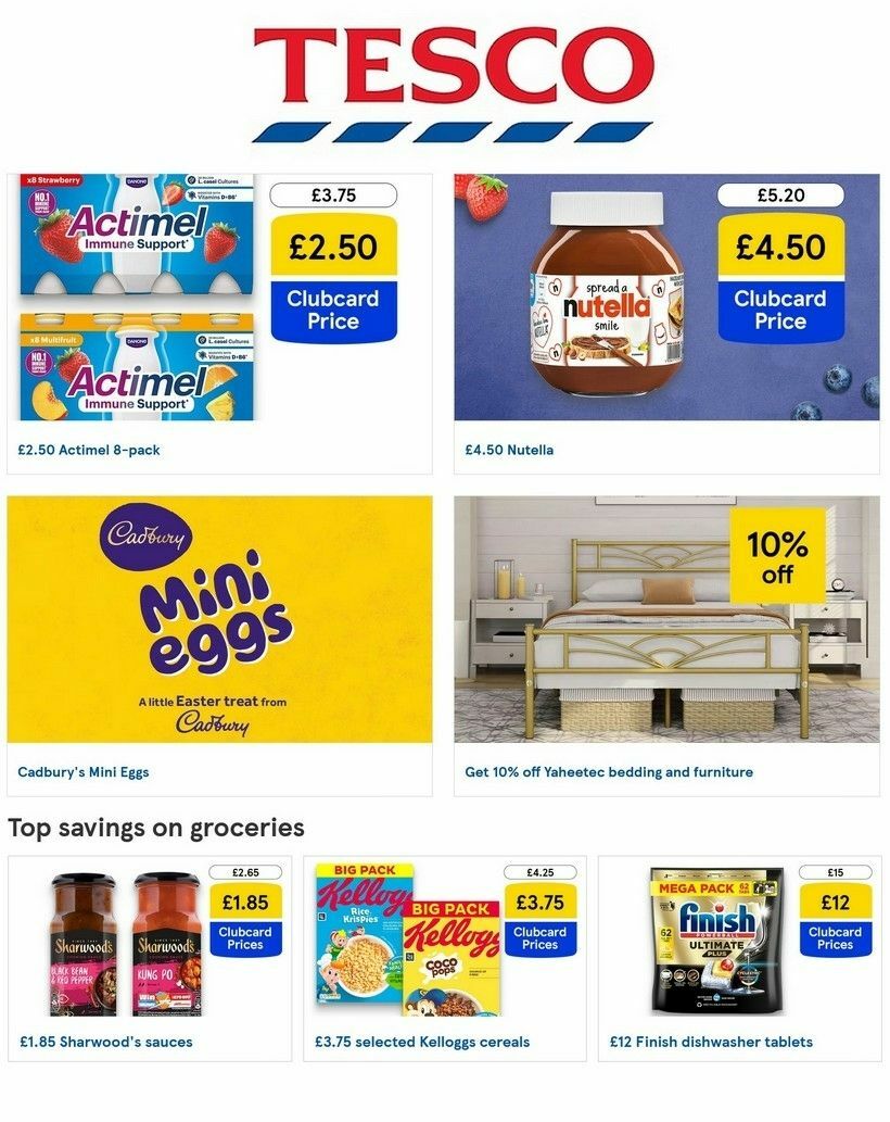 TESCO Offers from 11 February
