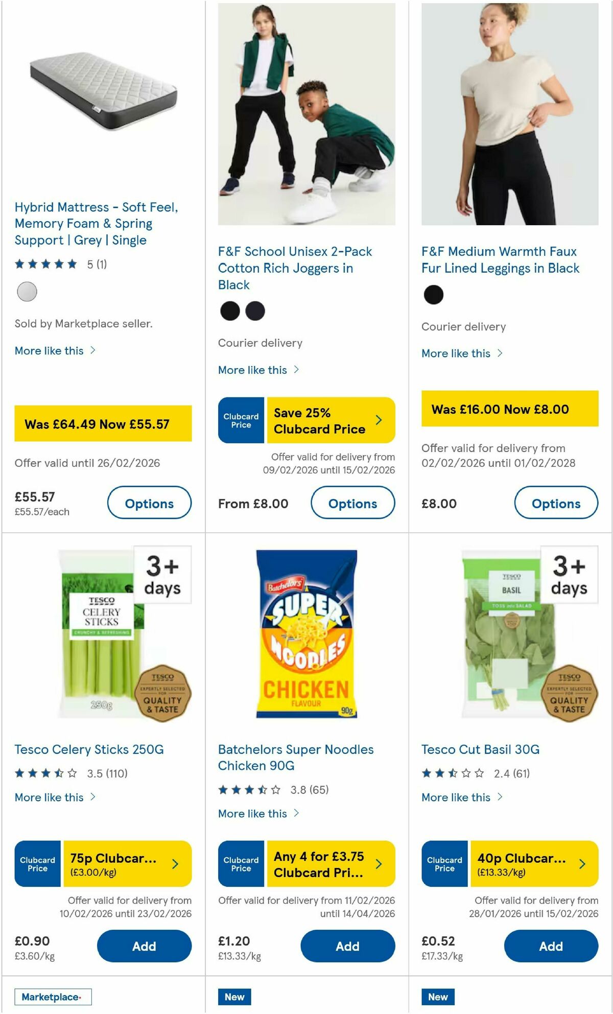 TESCO Offers from 11 February