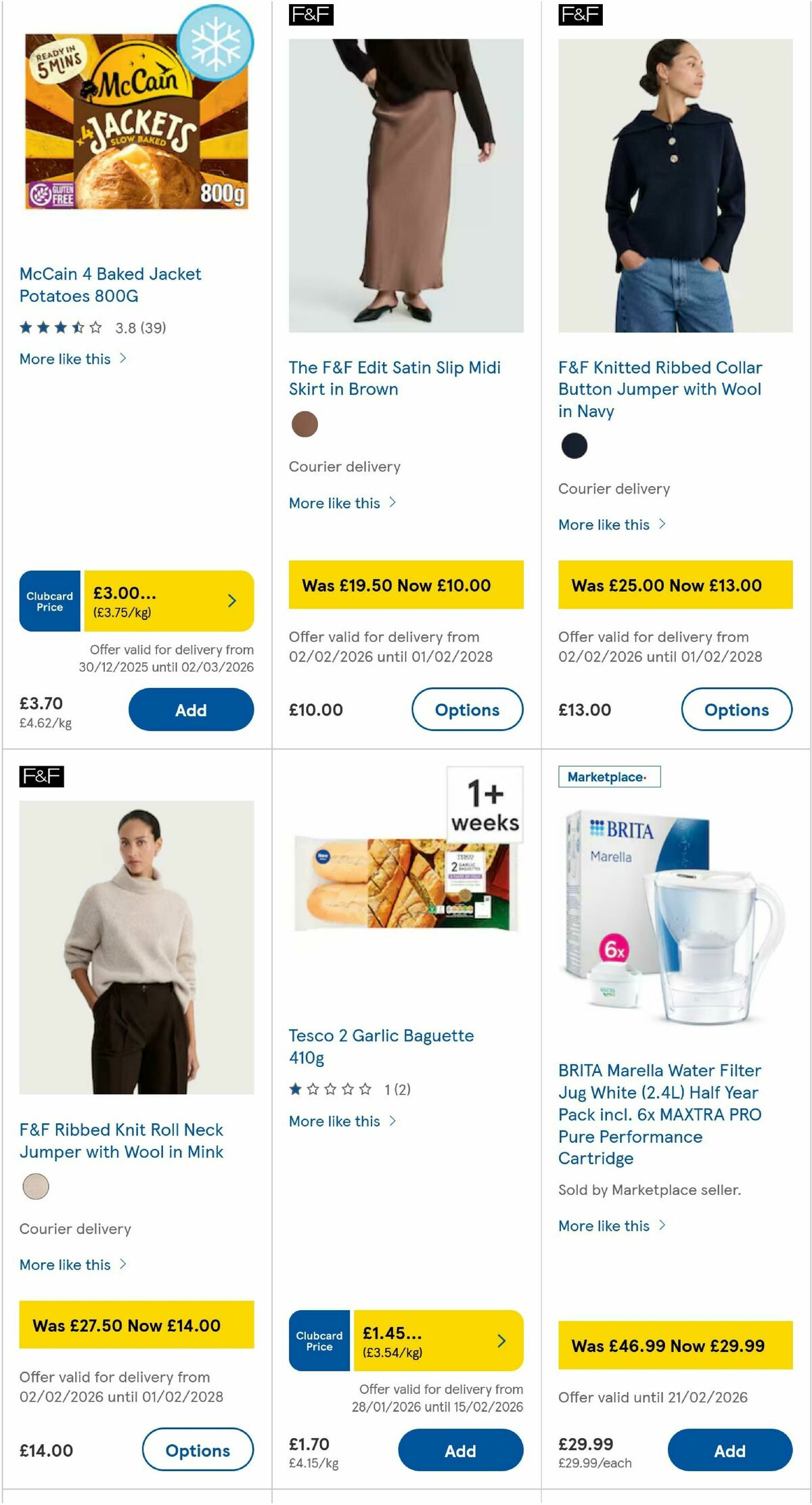 TESCO Offers from 11 February