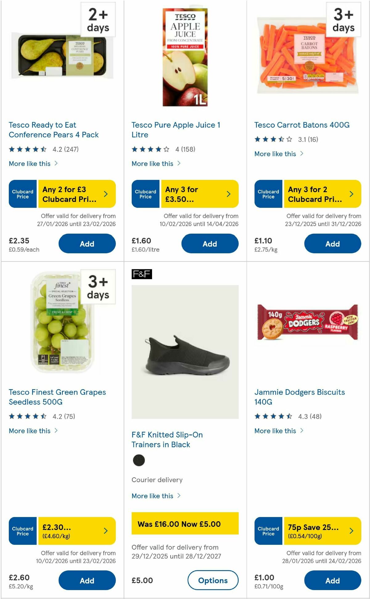 TESCO Offers from 11 February
