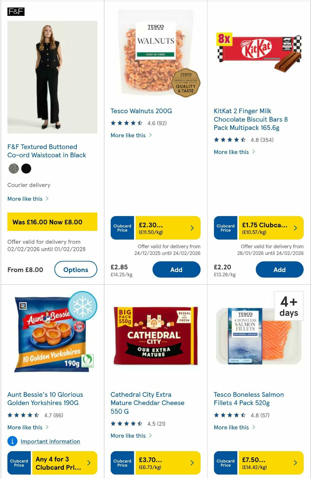 TESCO Offers from 11 February