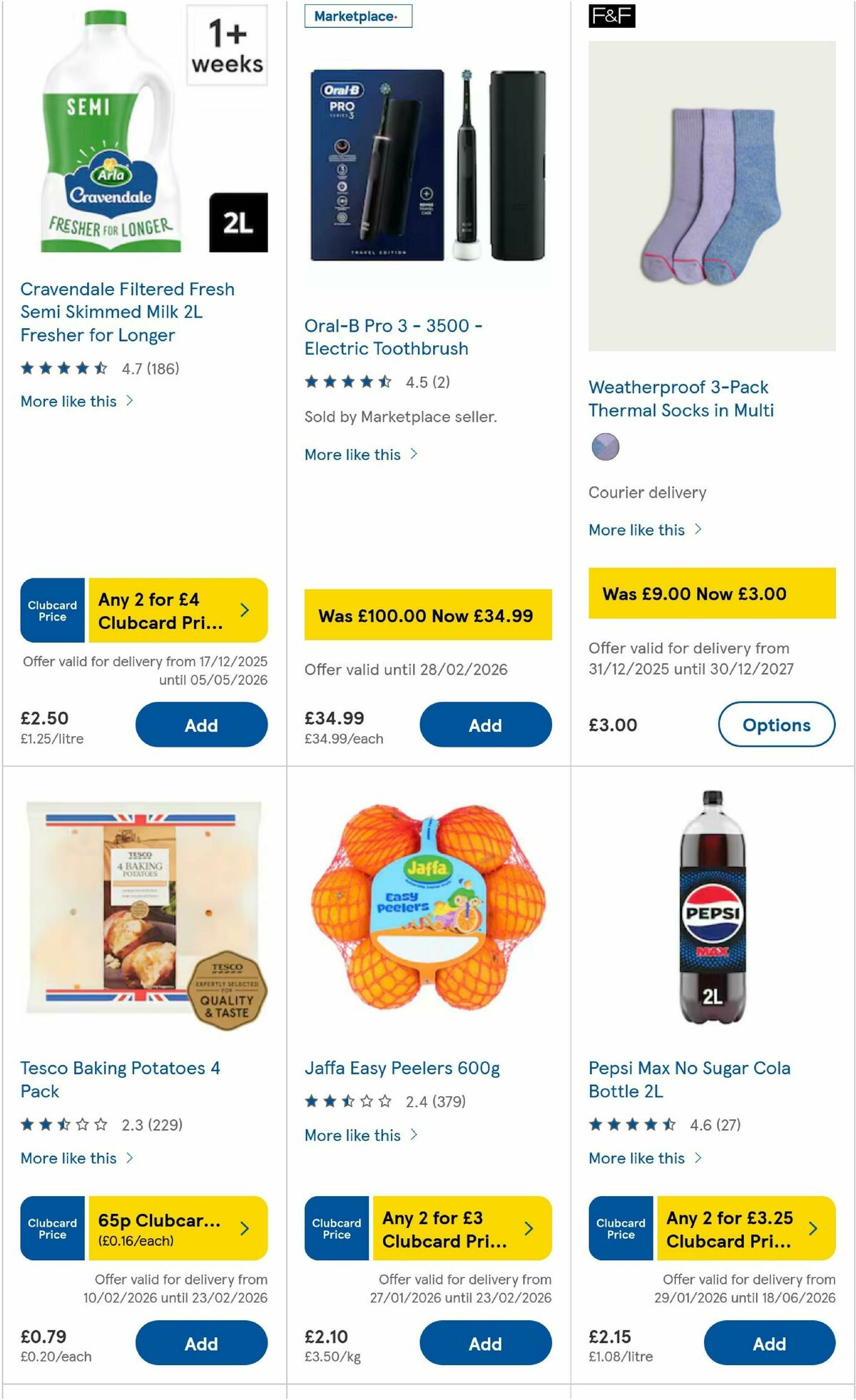 TESCO Offers from 11 February