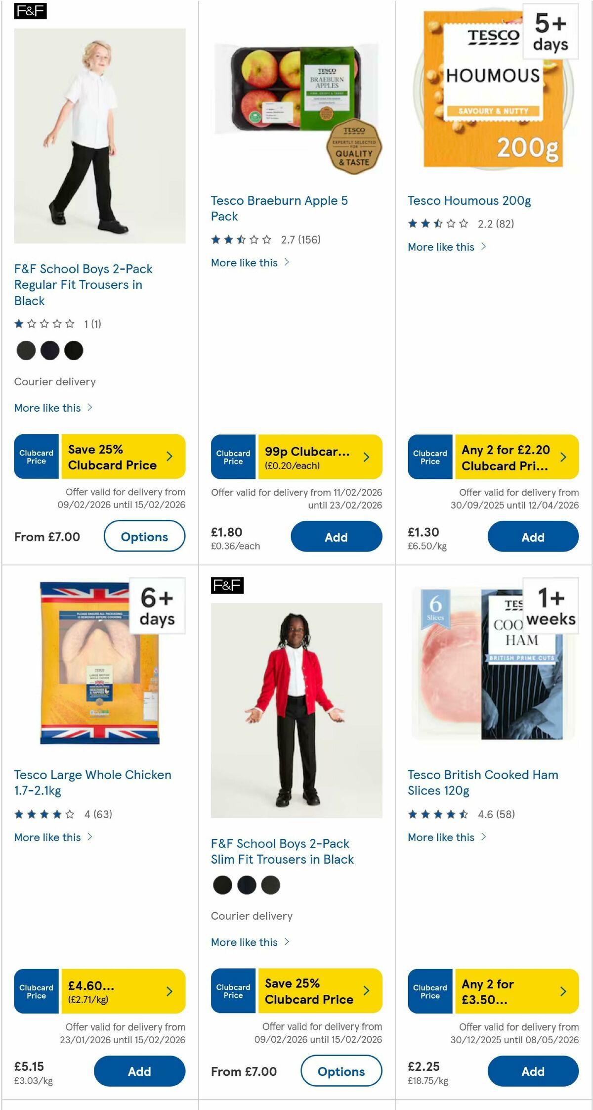 TESCO Offers from 11 February