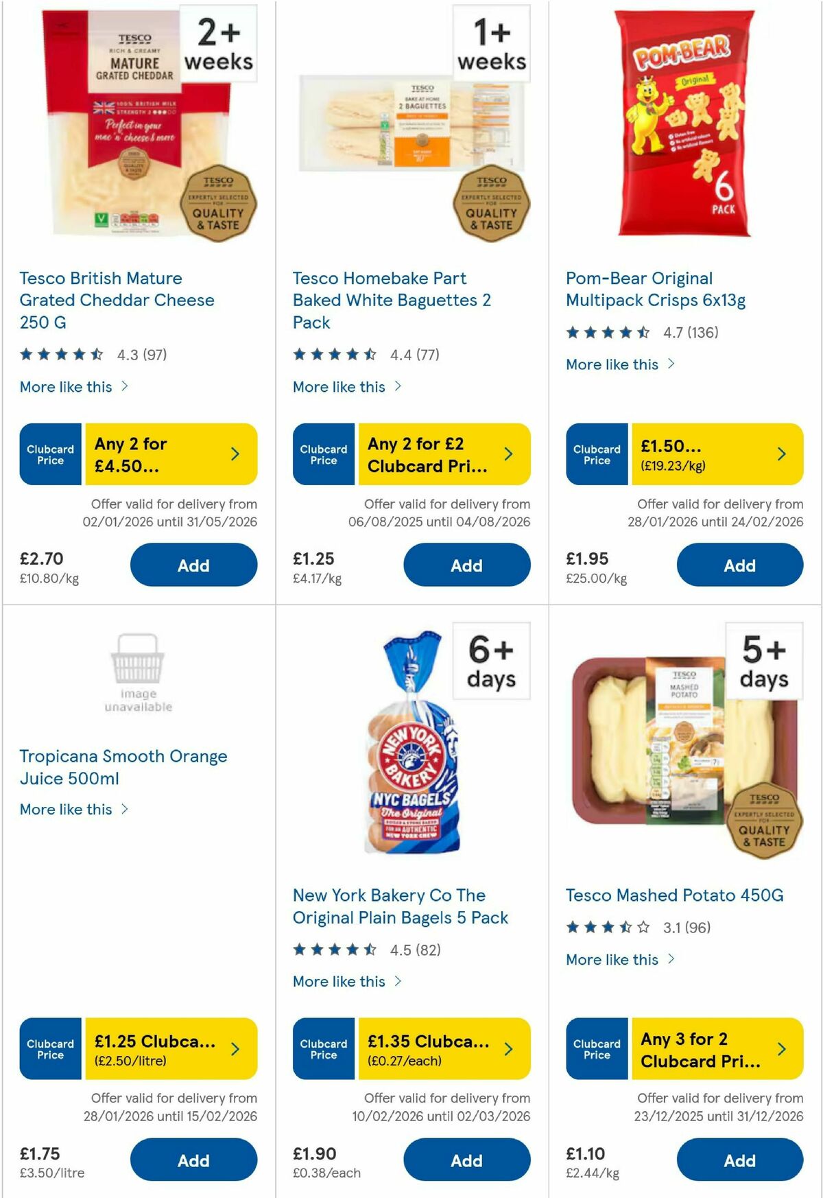 TESCO Offers from 11 February
