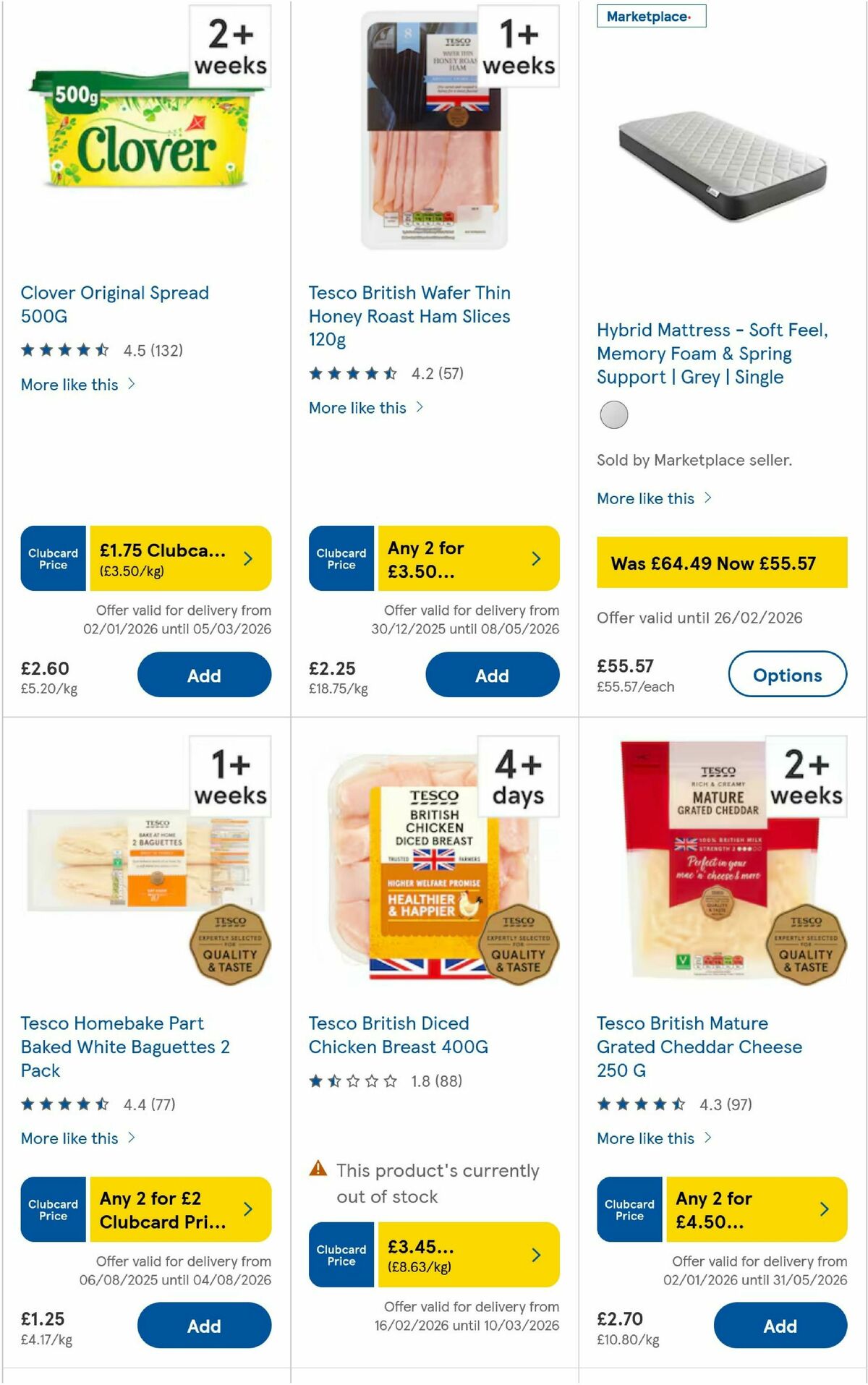 TESCO Offers from 25 February
