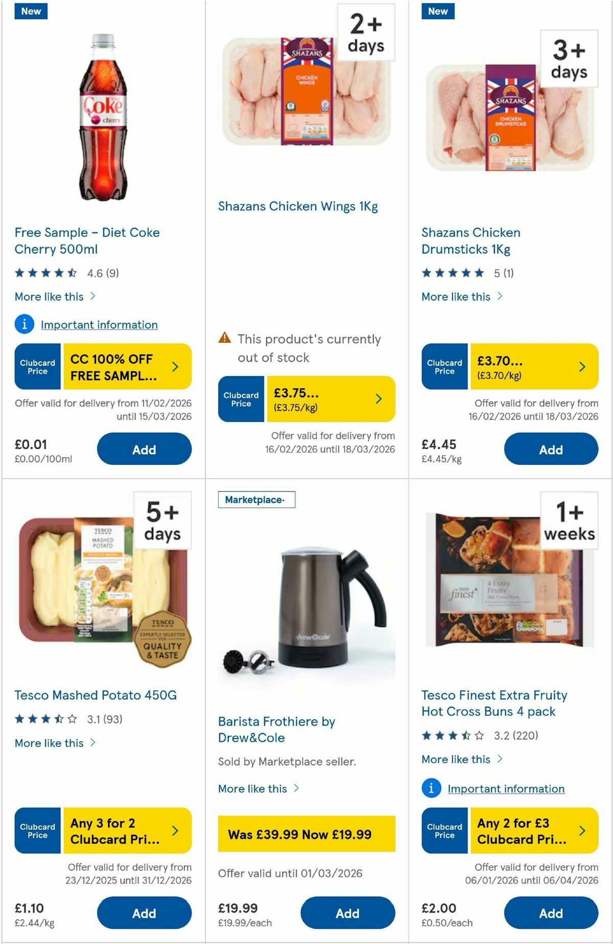 TESCO Offers from 25 February