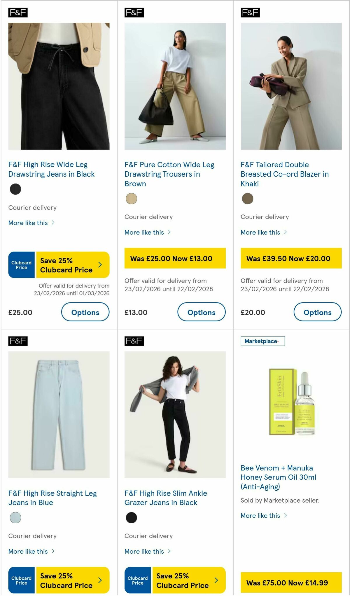 TESCO Offers from 25 February