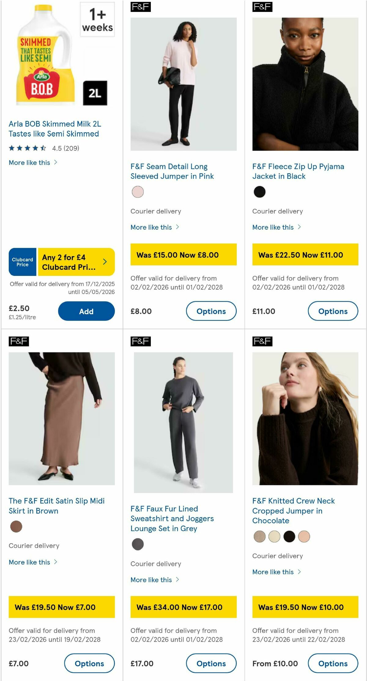 TESCO Offers from 25 February