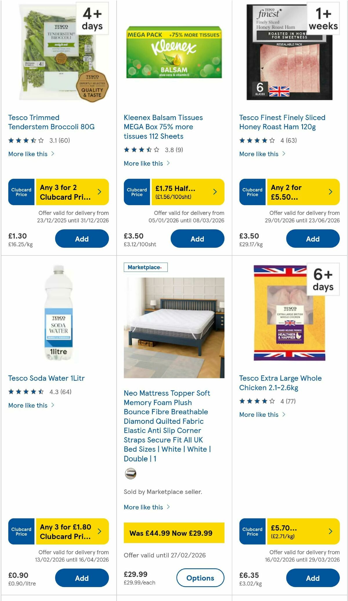 TESCO Offers from 25 February