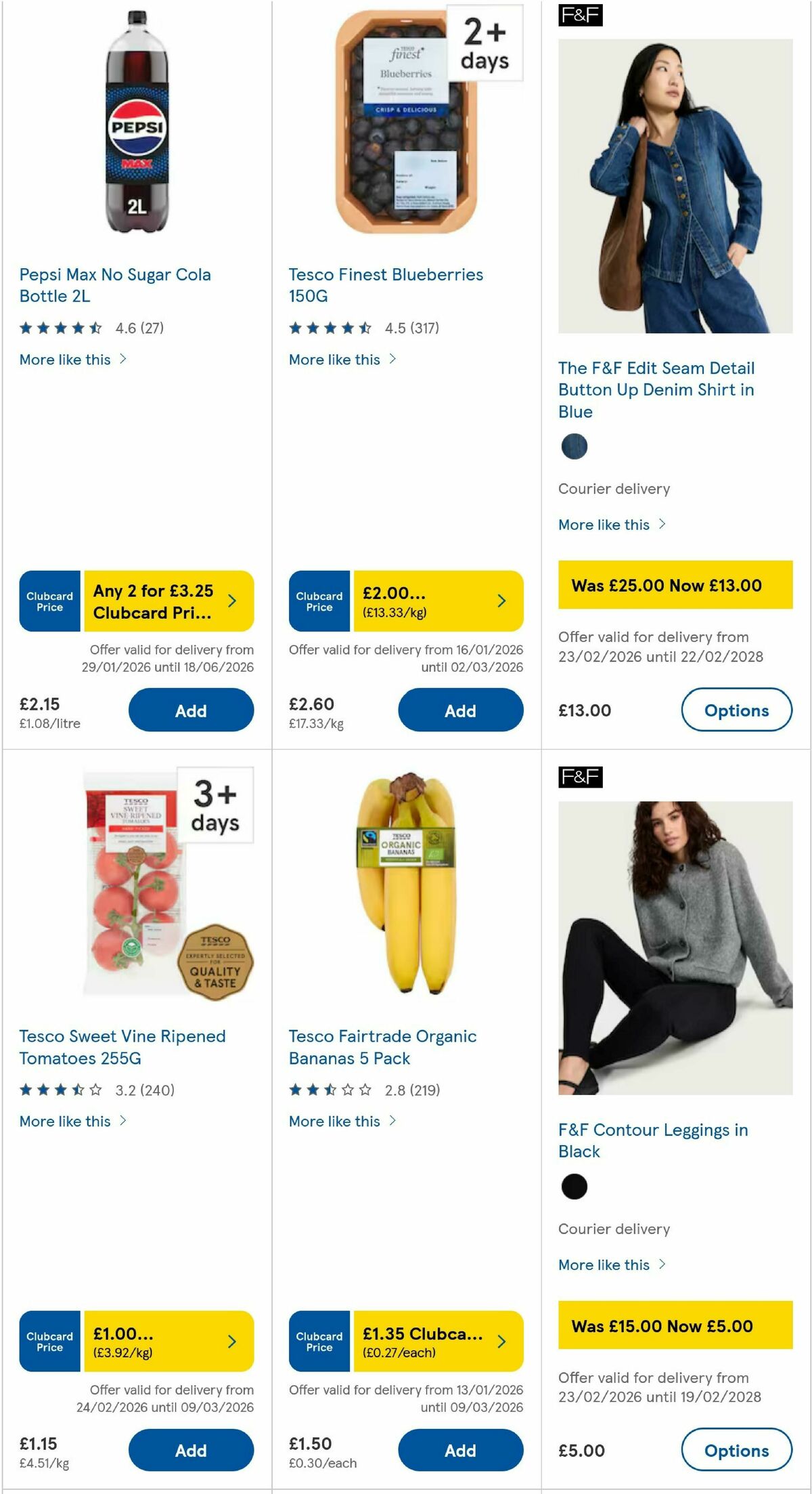 TESCO Offers from 25 February