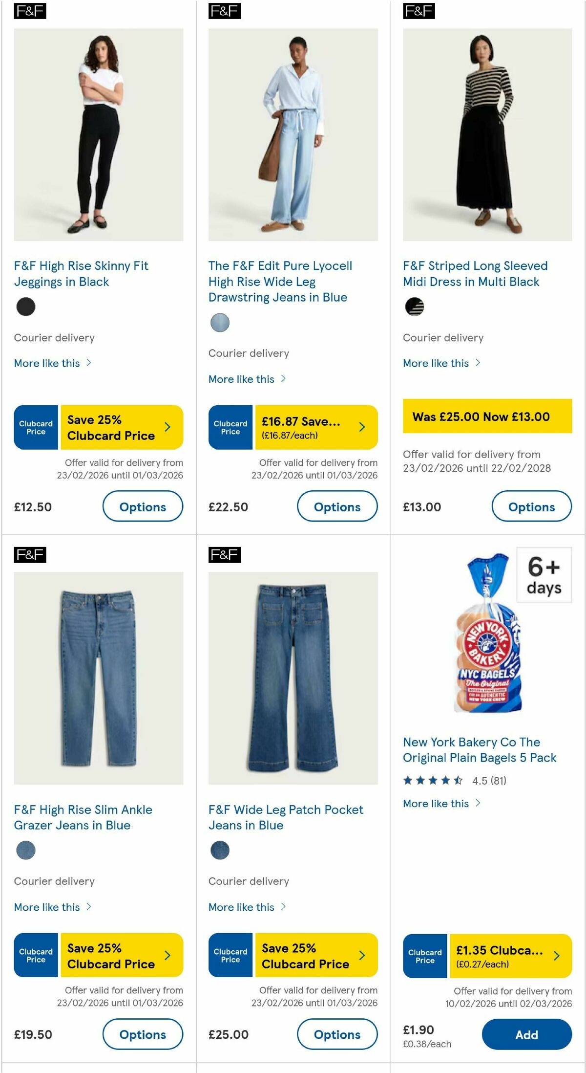 TESCO Offers from 25 February