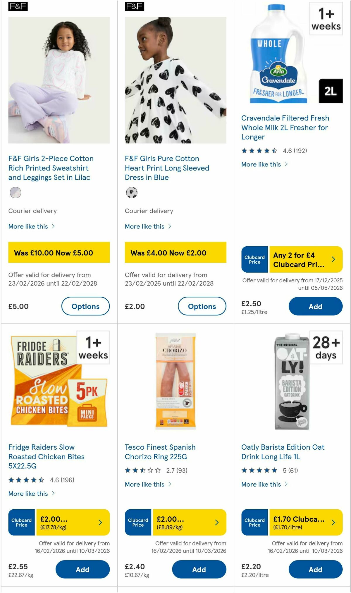 TESCO Offers from 5 March