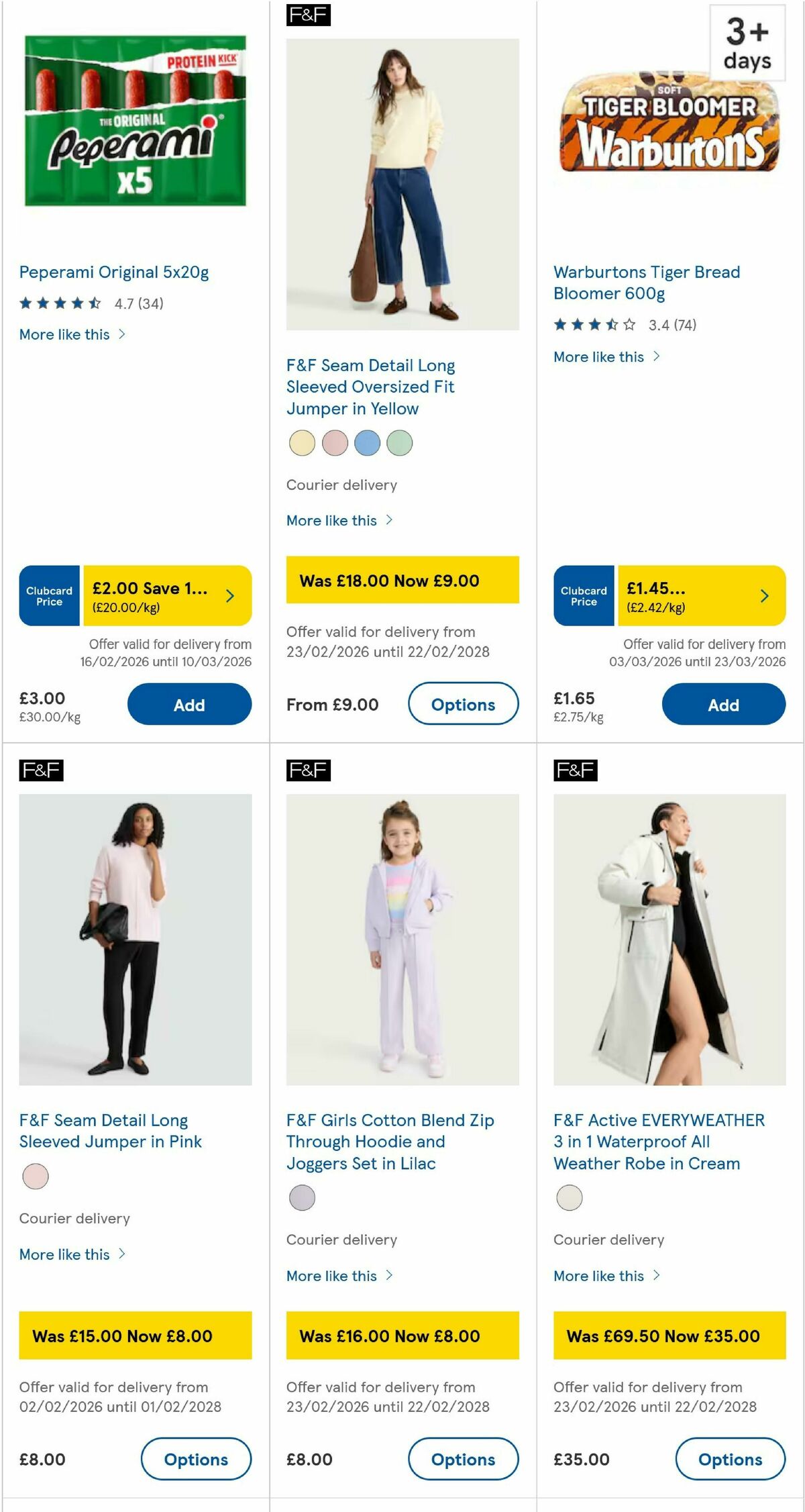 TESCO Offers from 5 March