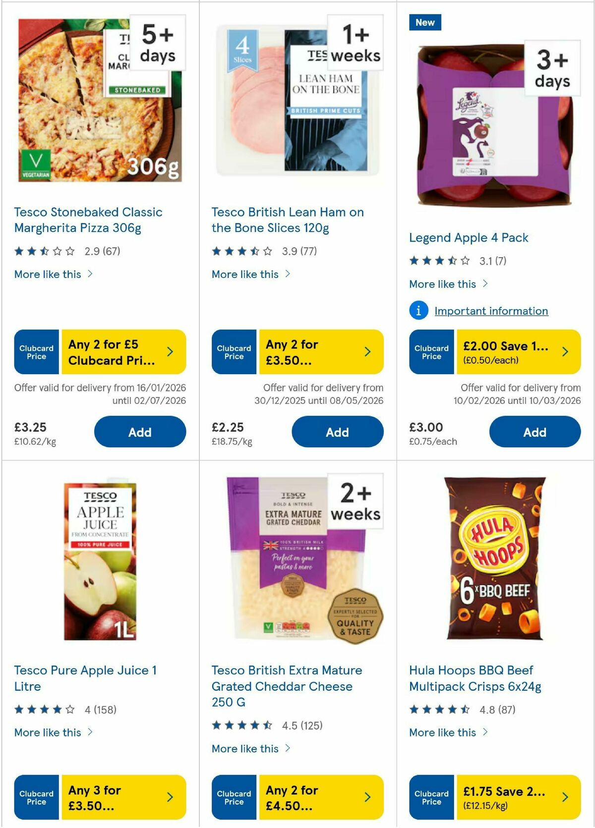 TESCO Offers from 5 March
