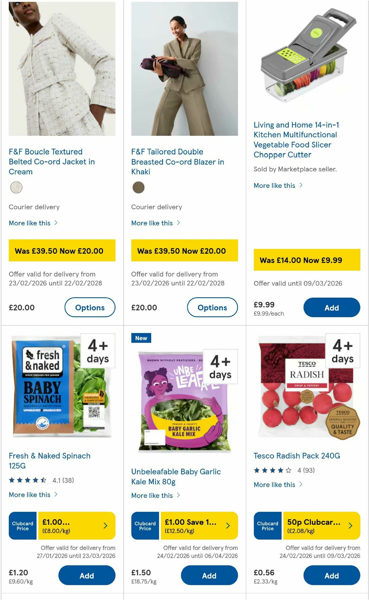 TESCO Offers from 5 March