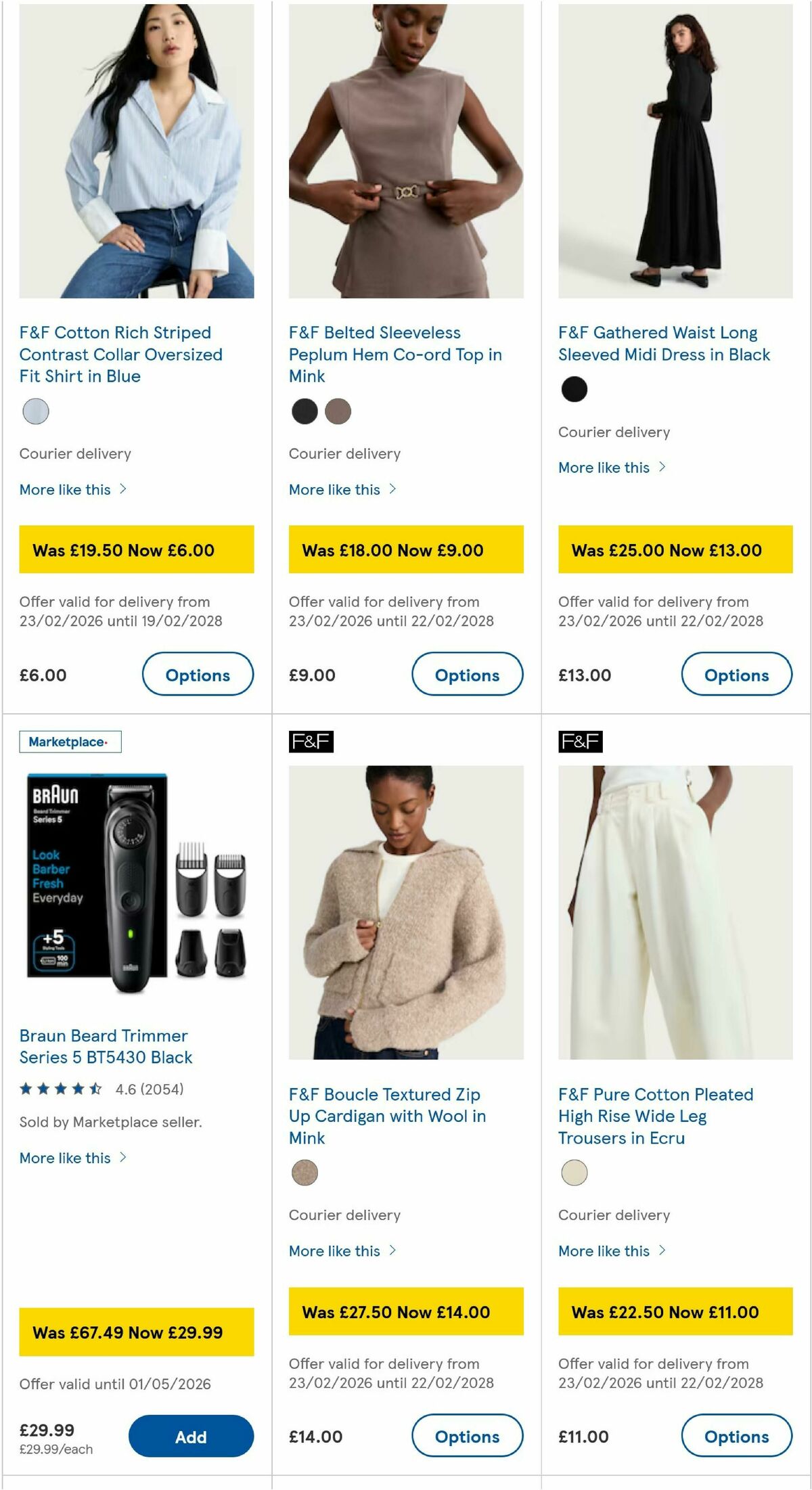 TESCO Offers from 5 March