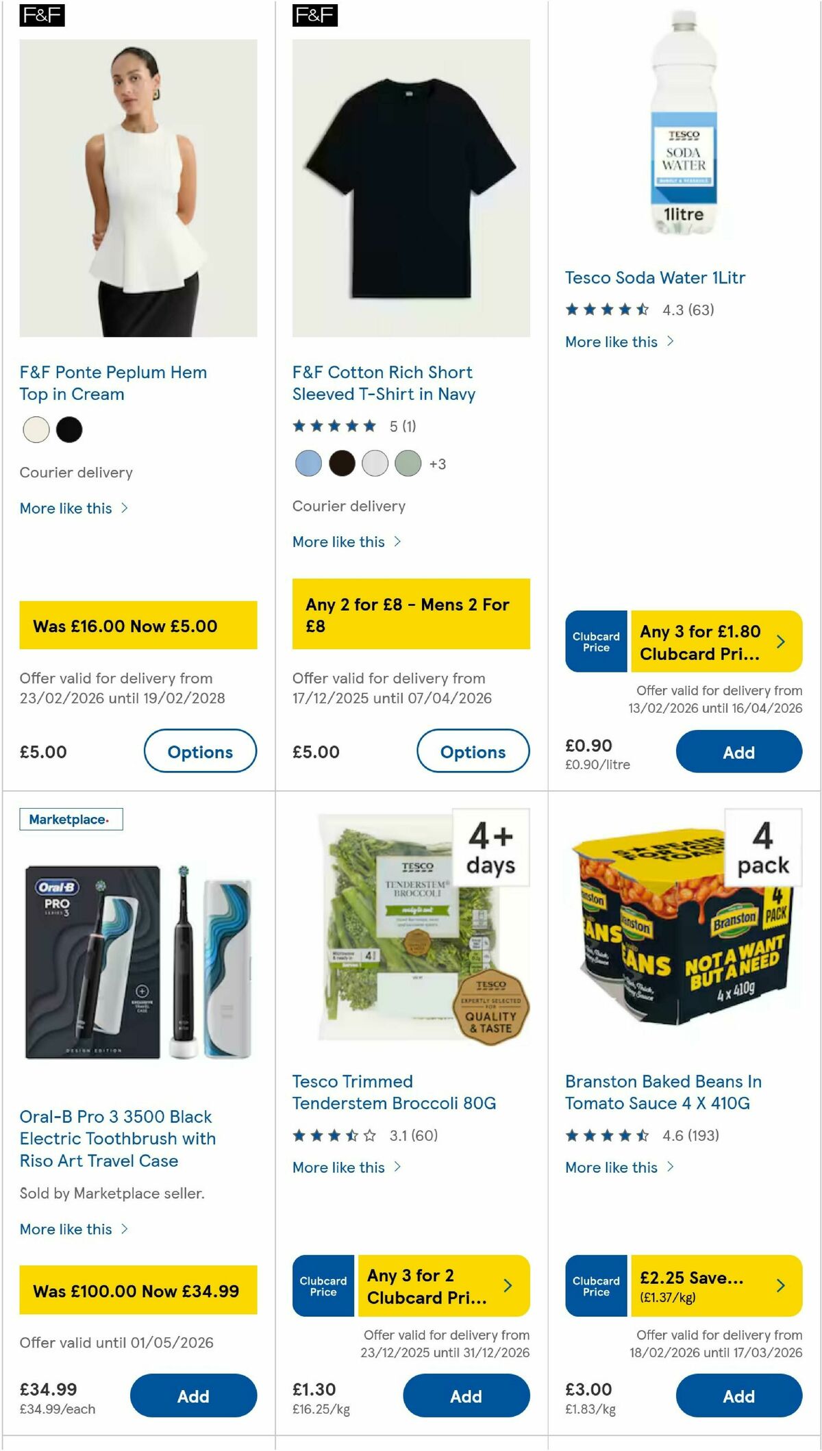TESCO Offers from 5 March