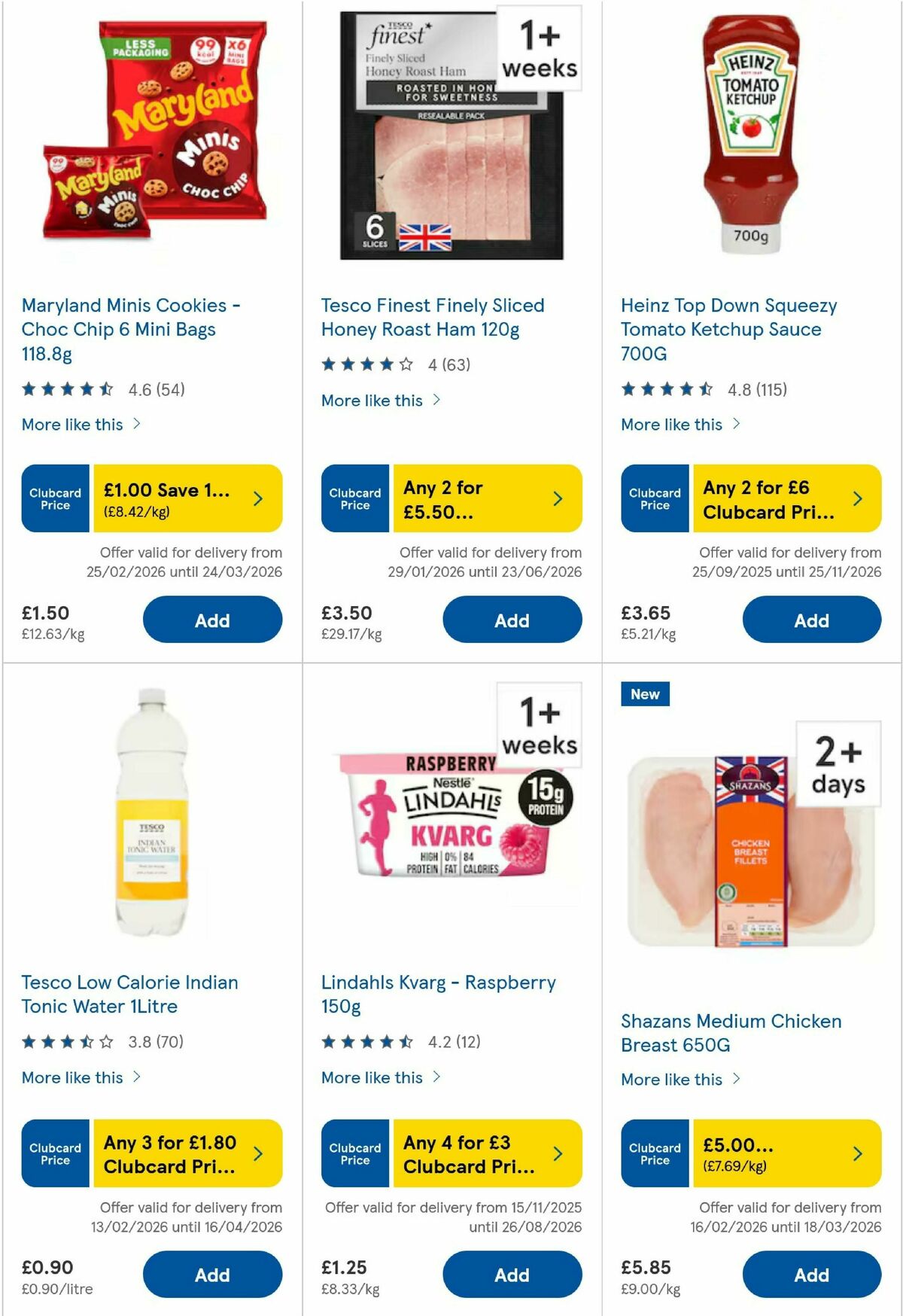 TESCO Offers from 5 March