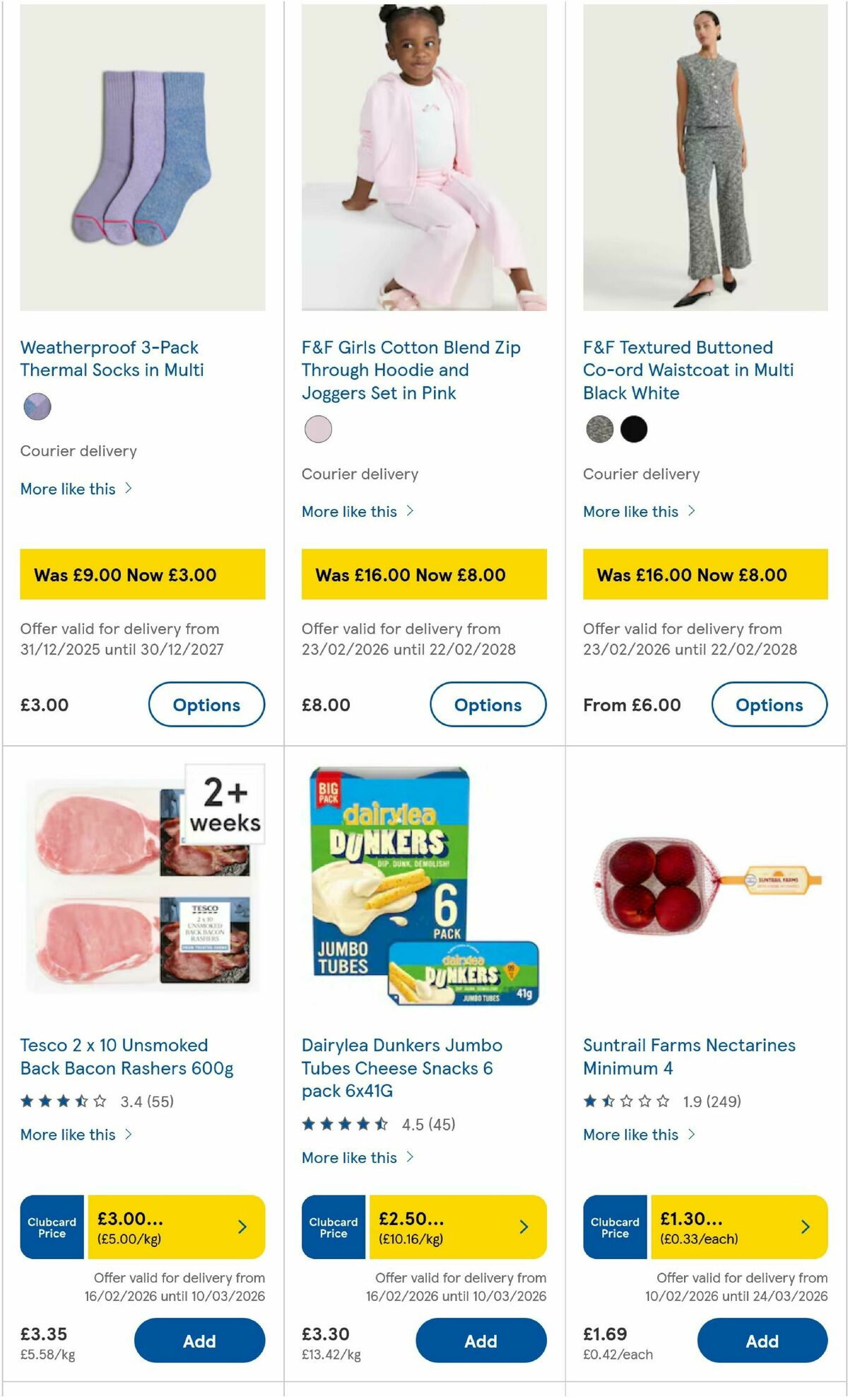 TESCO Offers from 5 March