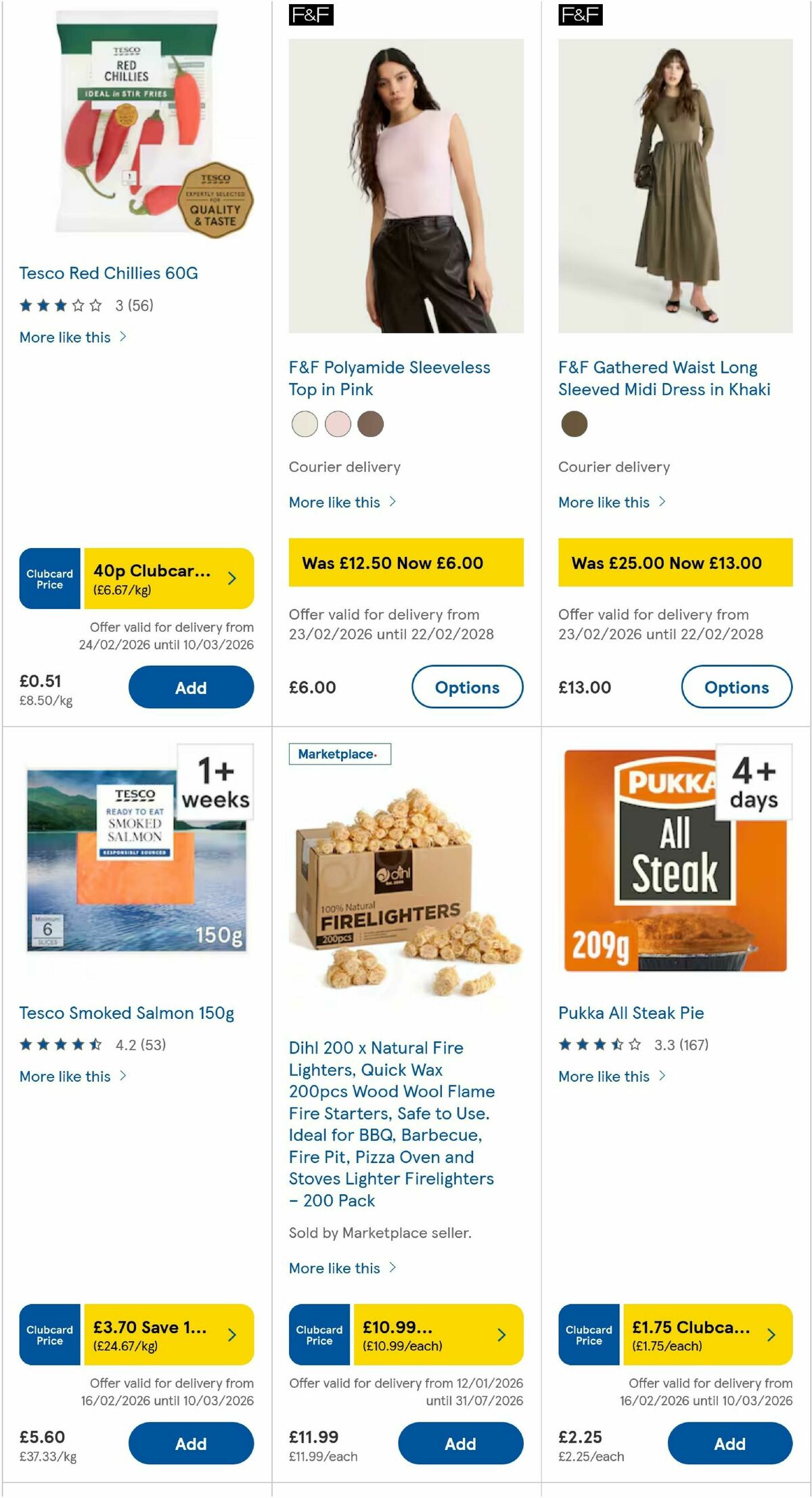 TESCO Offers from 5 March