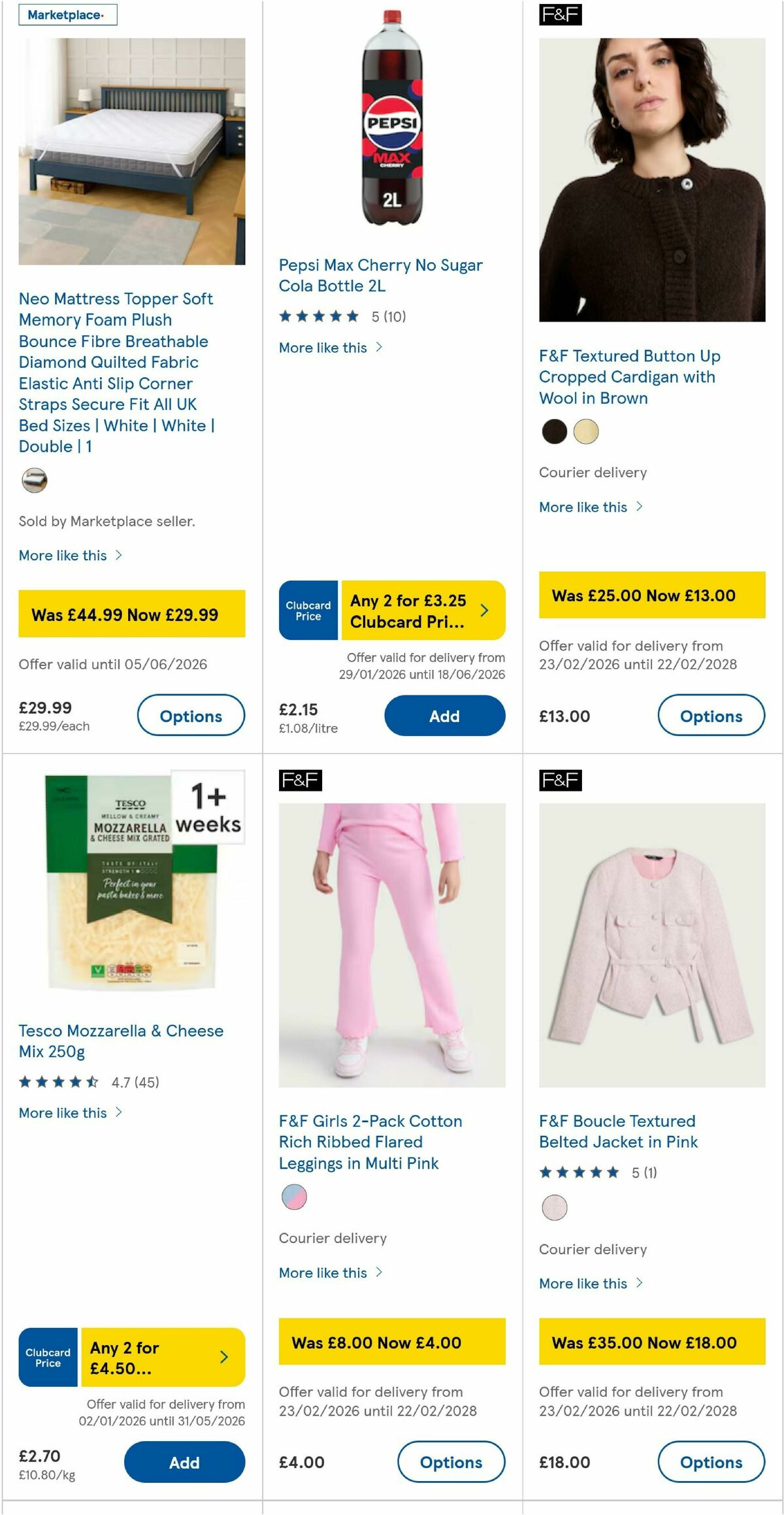 TESCO Offers from 5 March
