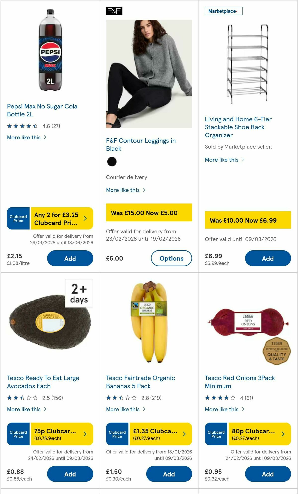 TESCO Offers from 5 March