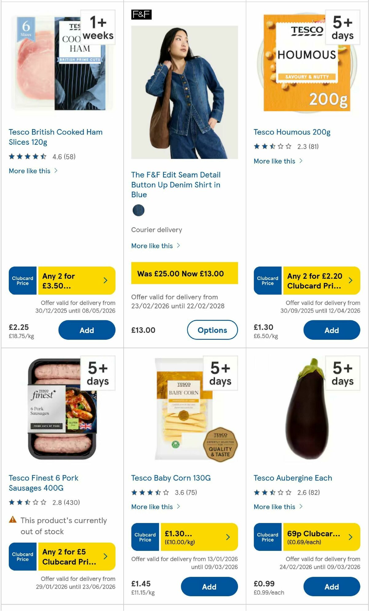 TESCO Offers from 5 March
