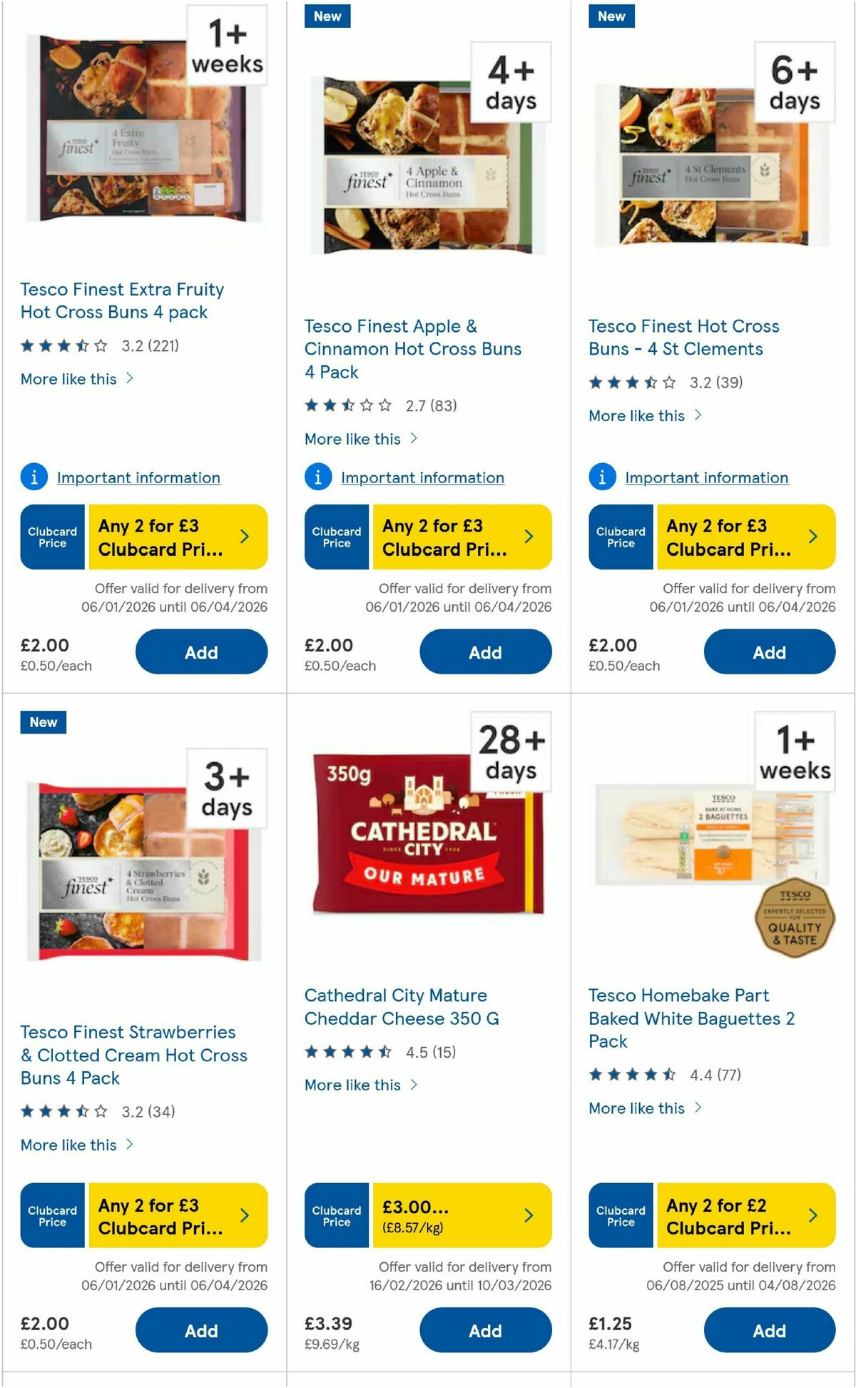 TESCO Offers from 5 March