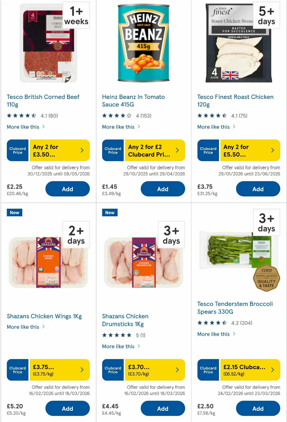 TESCO Offers from 5 March