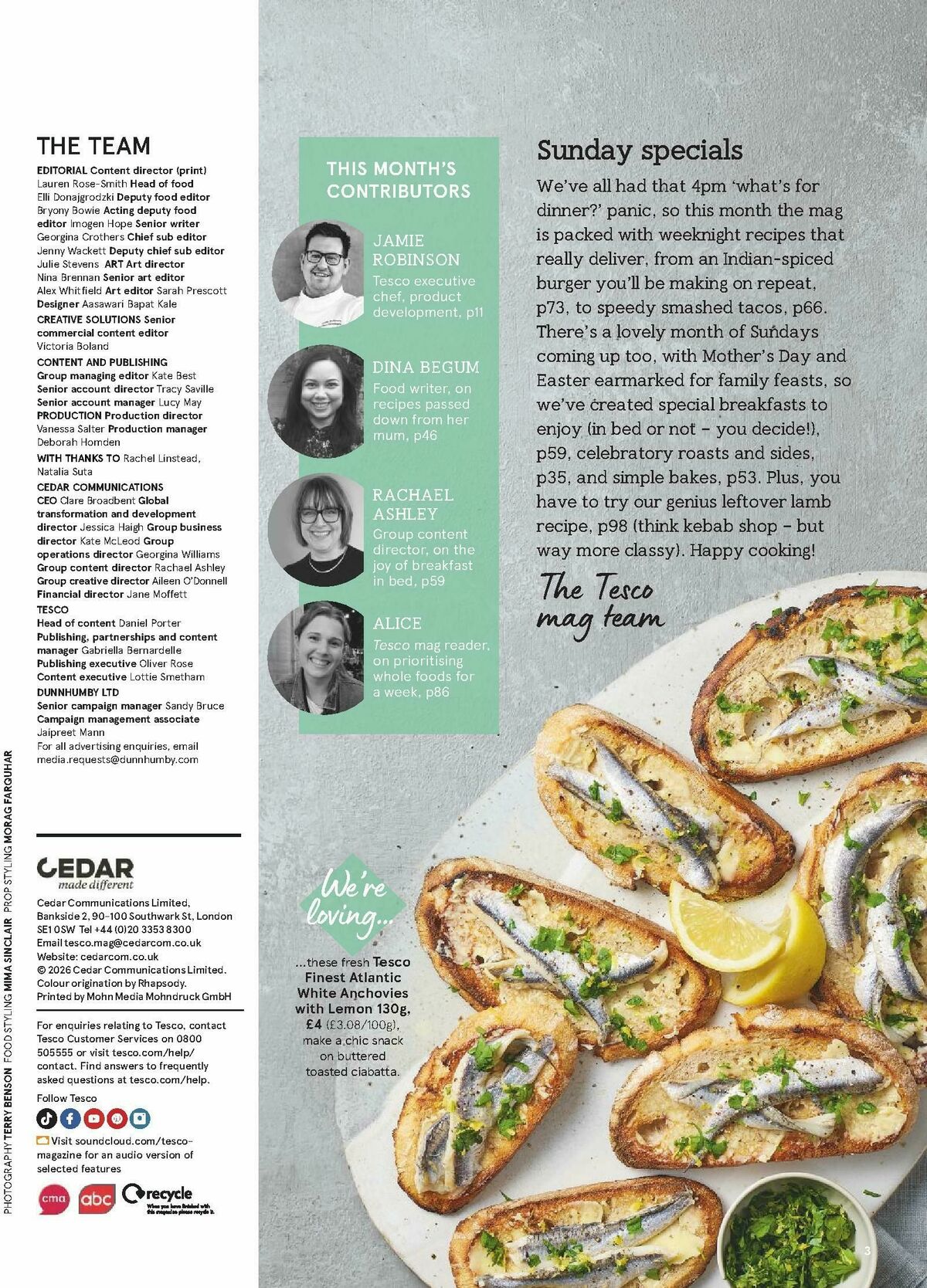 TESCO Magazine March Offers from 1 March